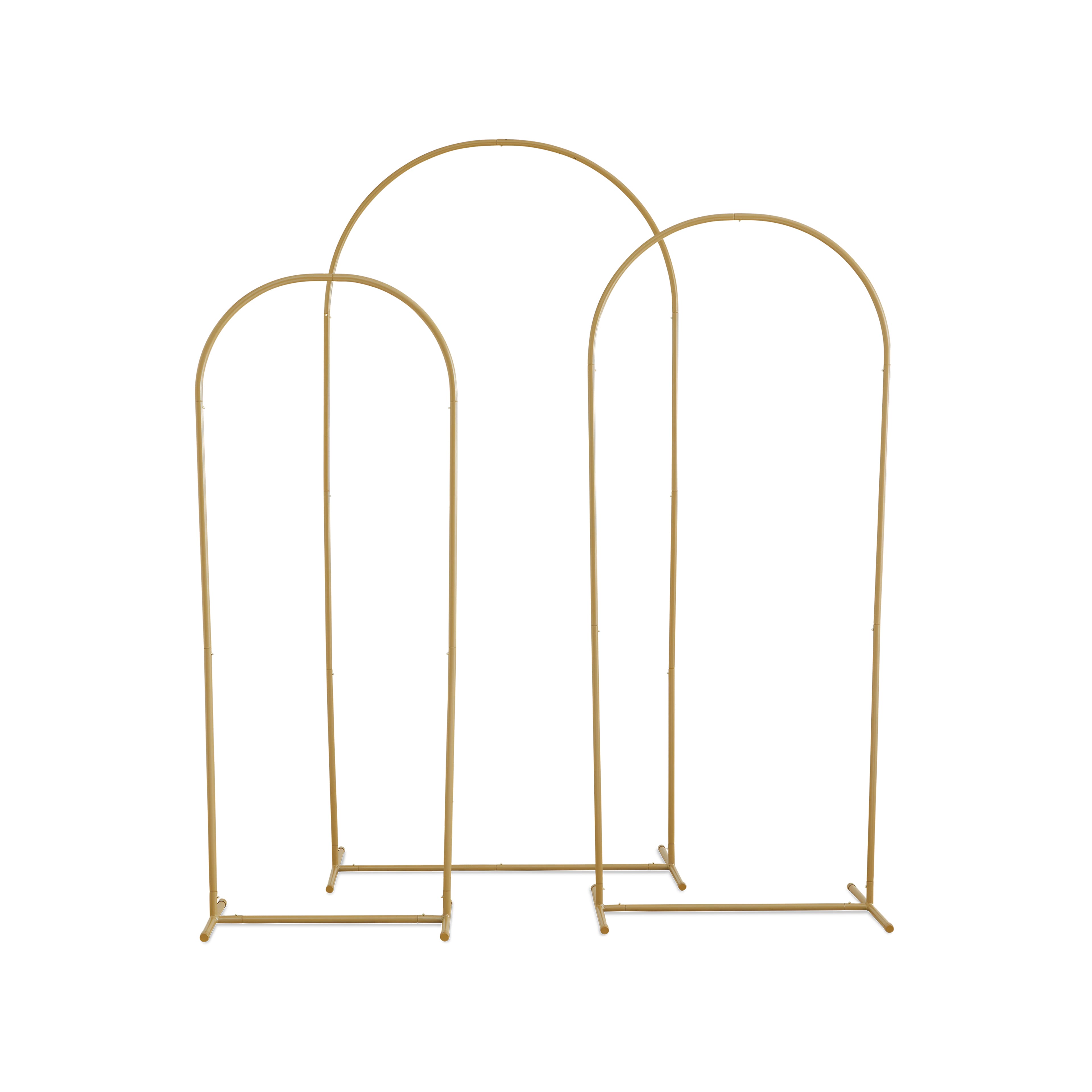 Gold Metal Backdrop Arches by Celebrate It&#x2122;