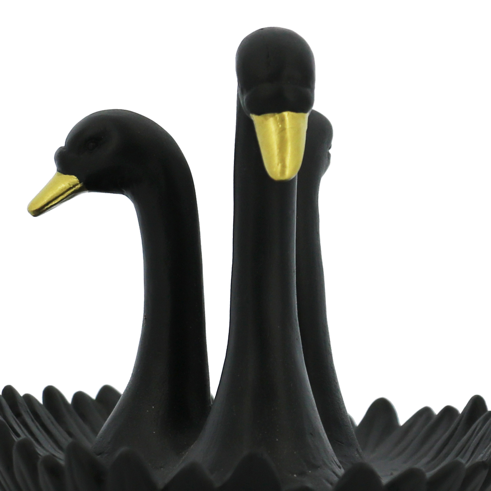 6&#x22; 3-Headed Black Swan Dish by Ashland&#xAE;