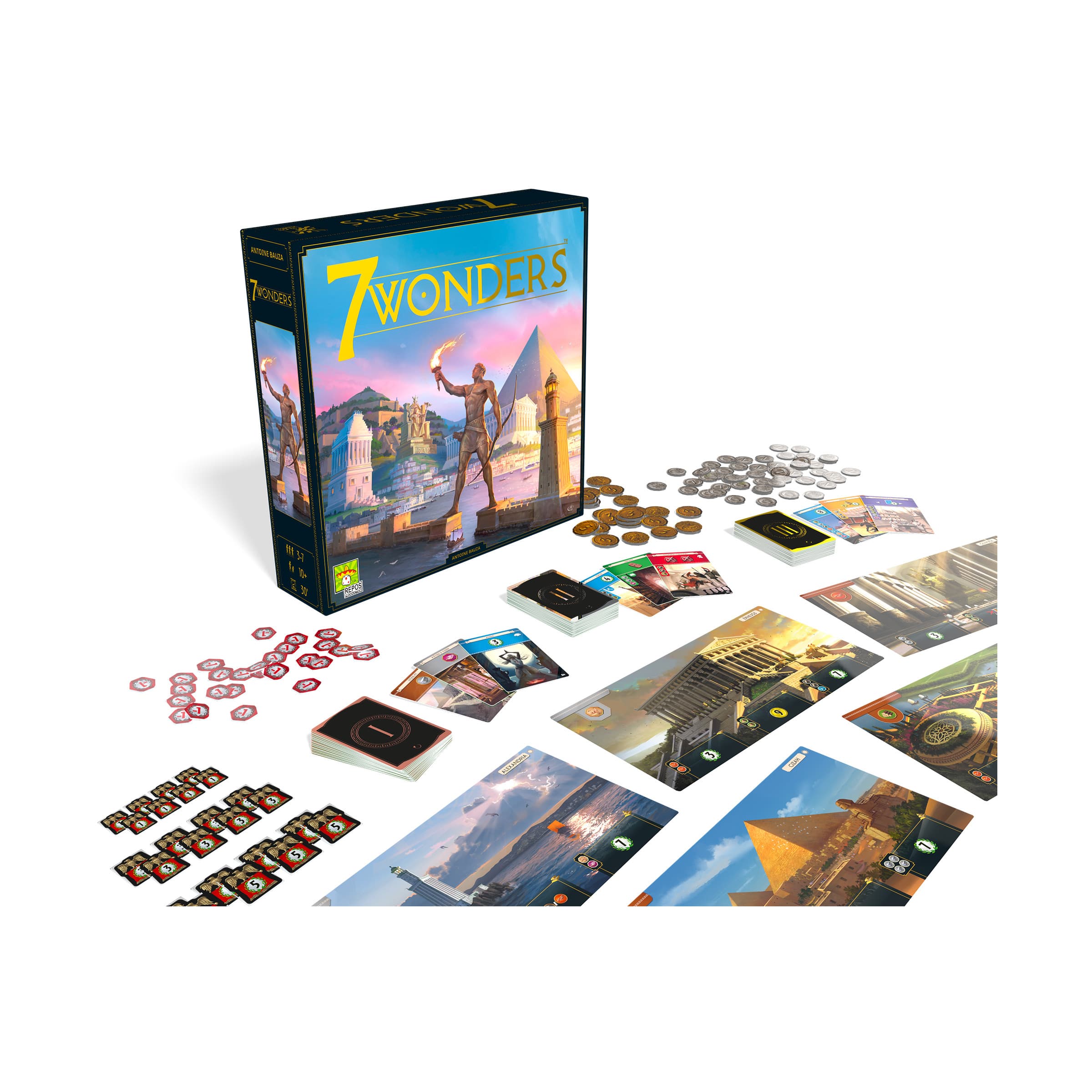 7 Wonders New Edition Board Game