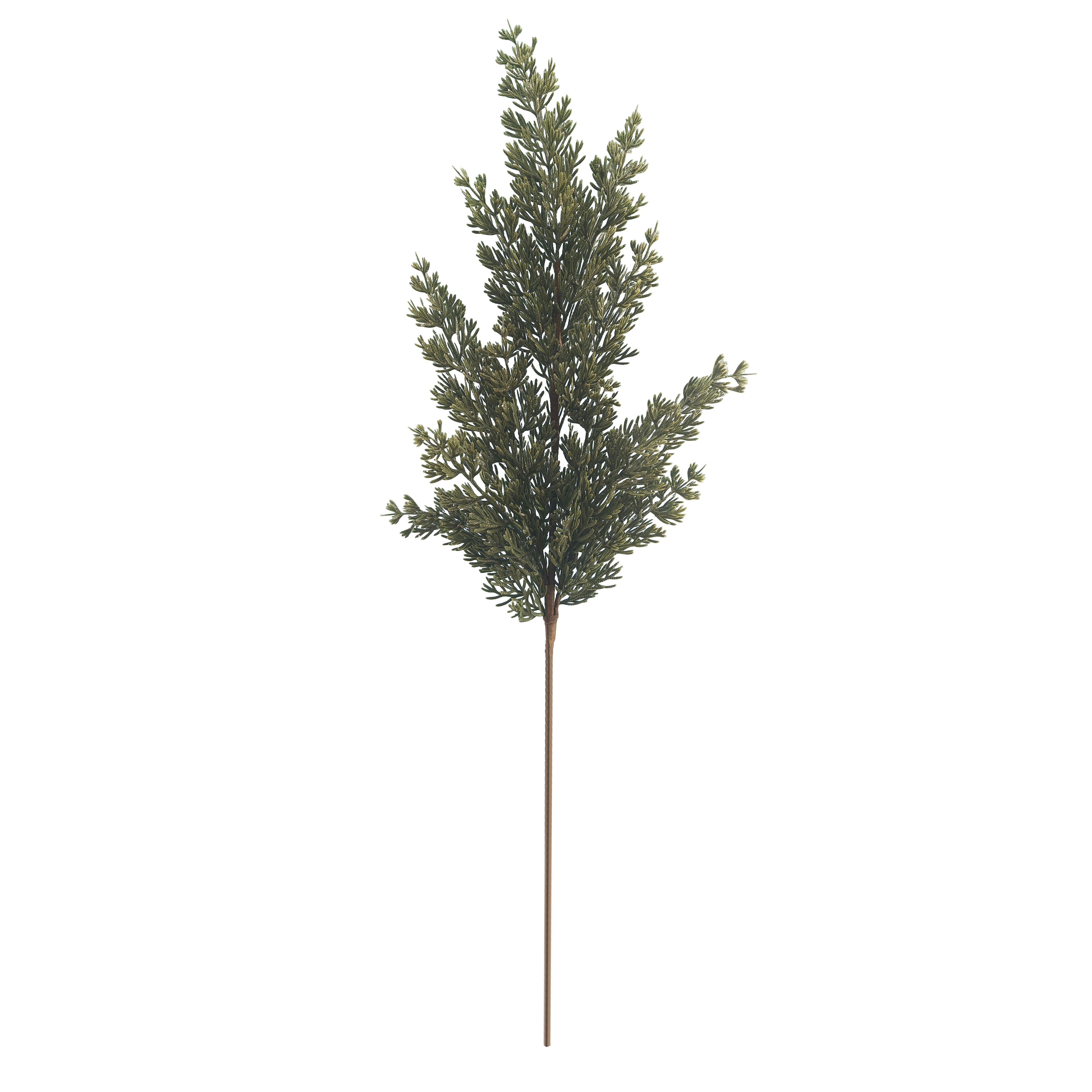 30.5&#x22; Glittered Green Pine Stem by Ashland&#xAE;