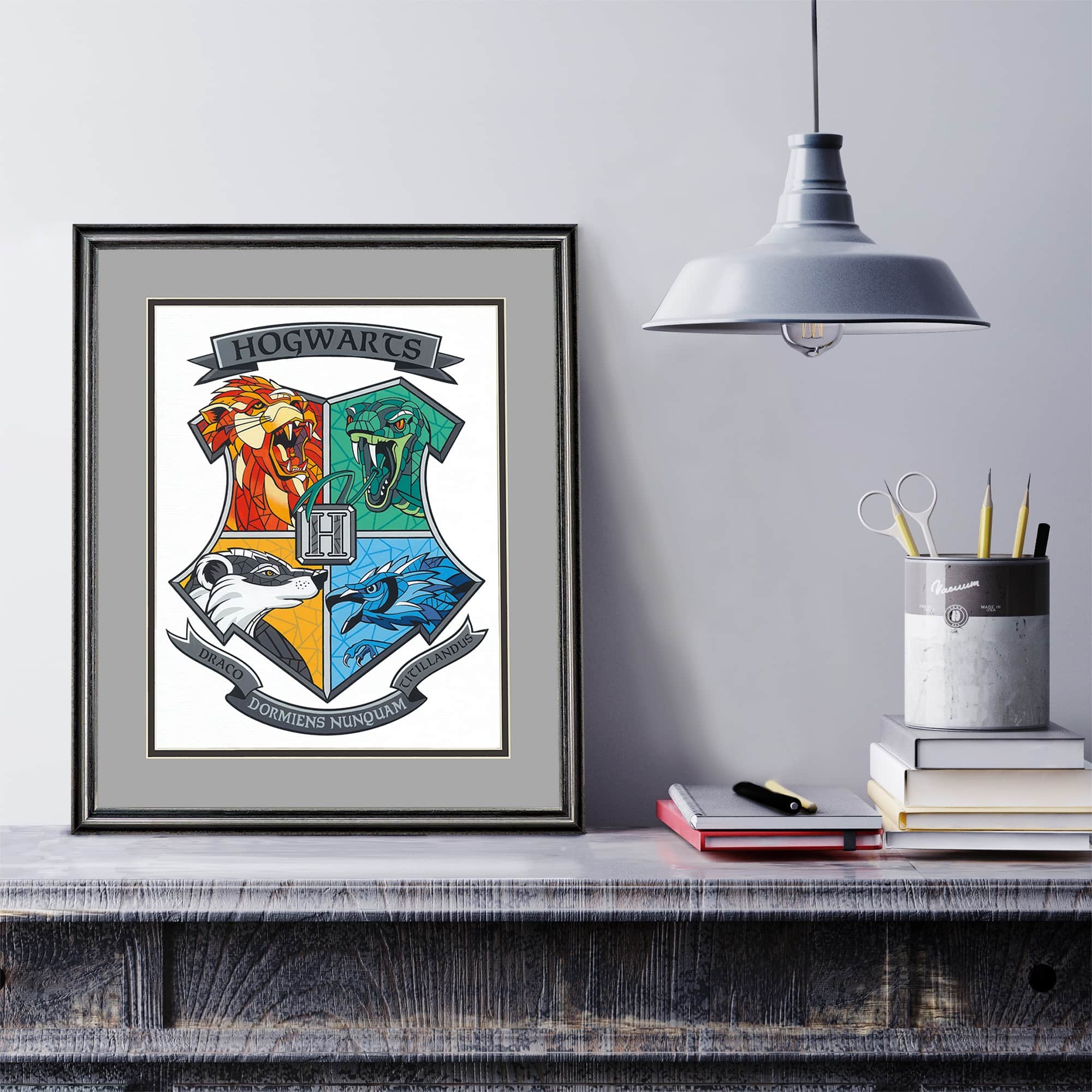 Harry Potter Houses Emblems Paint By Numbers - Paint By Numbers