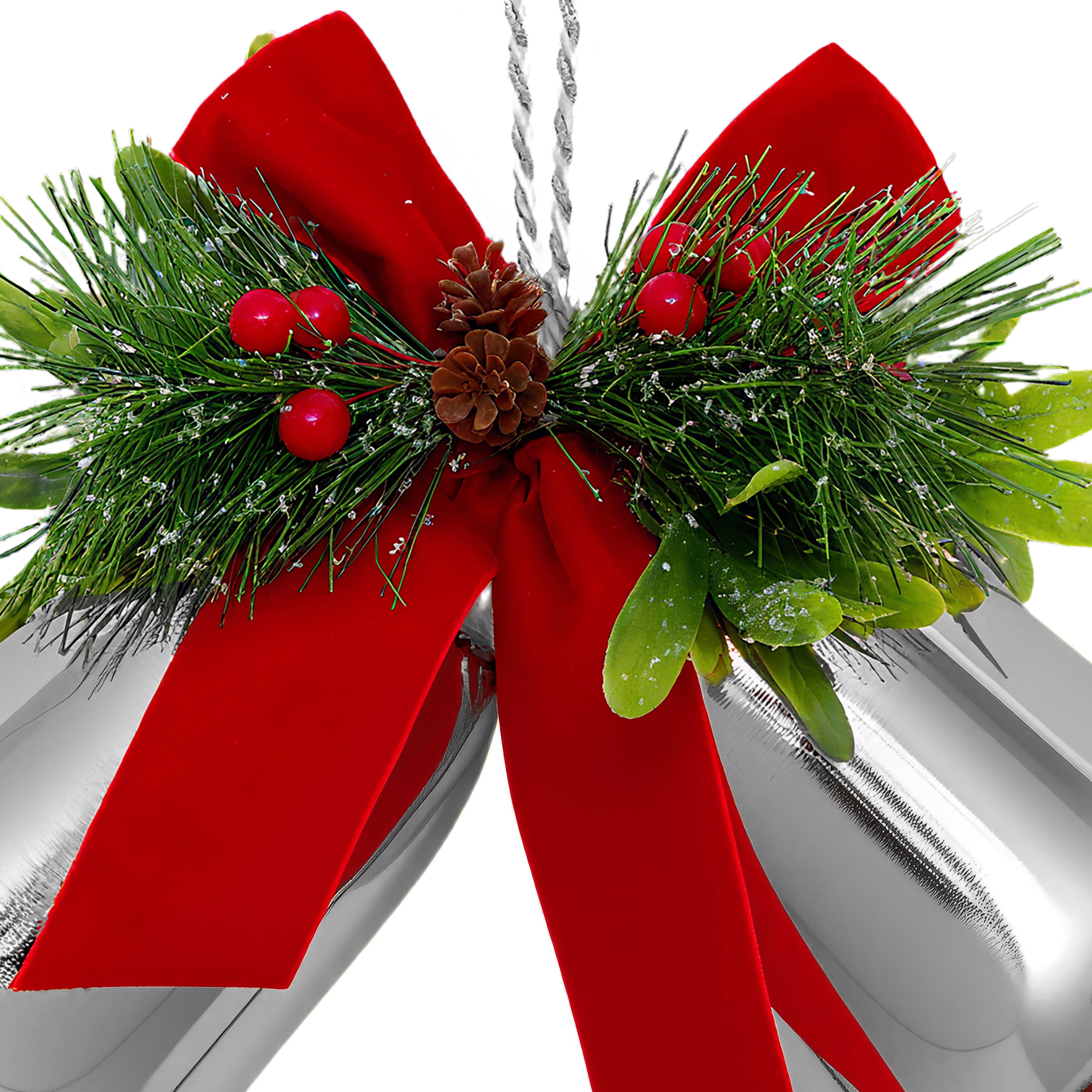 11.5" Hanging Double Bell Décor by Ashland