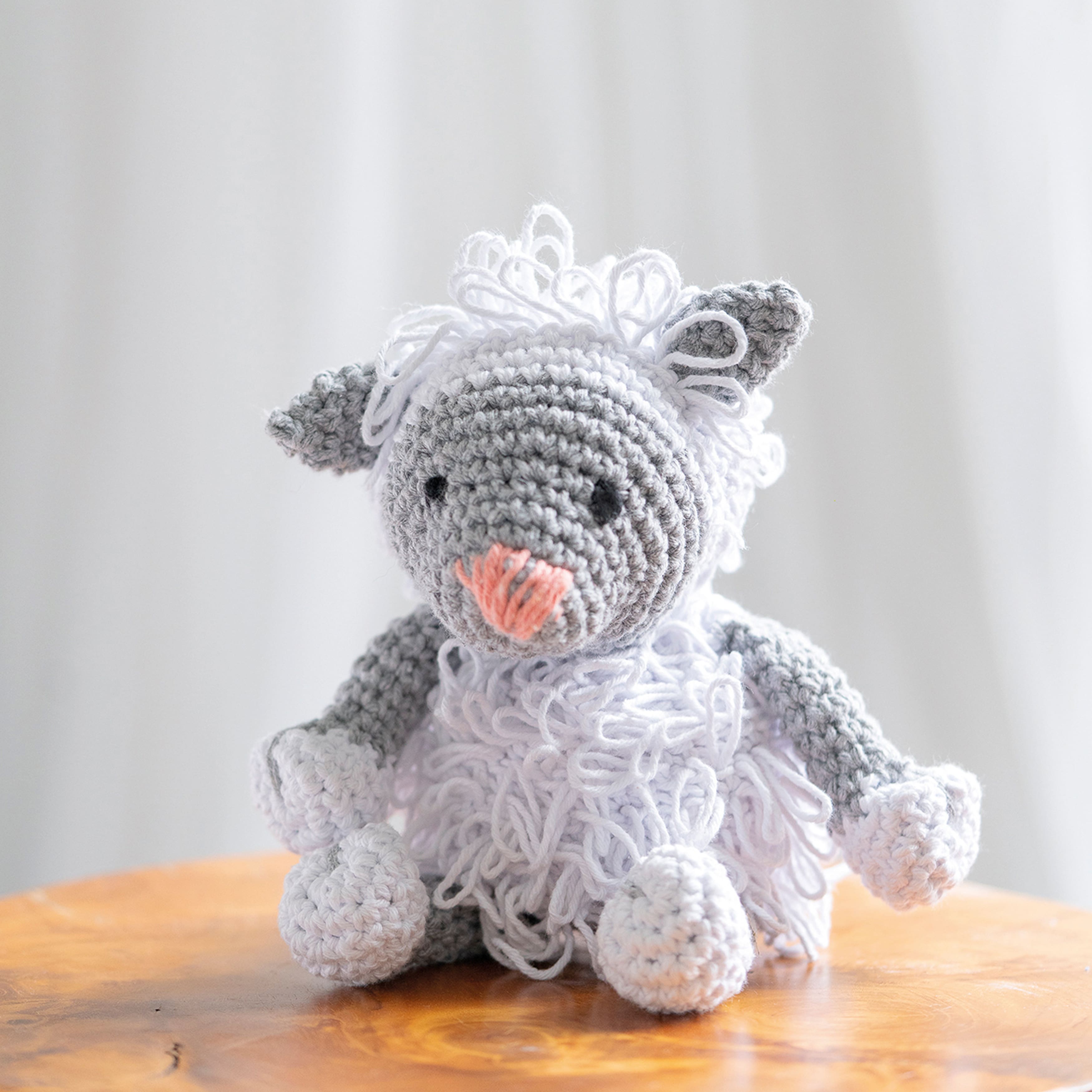 Hoooked Lewy the Lamb DIY Crochet Kit