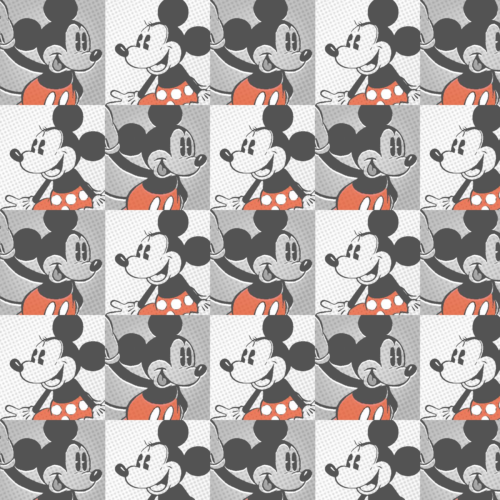 Mickey Mouse Cotton Fabric by the Yard Mickey and Minnie 