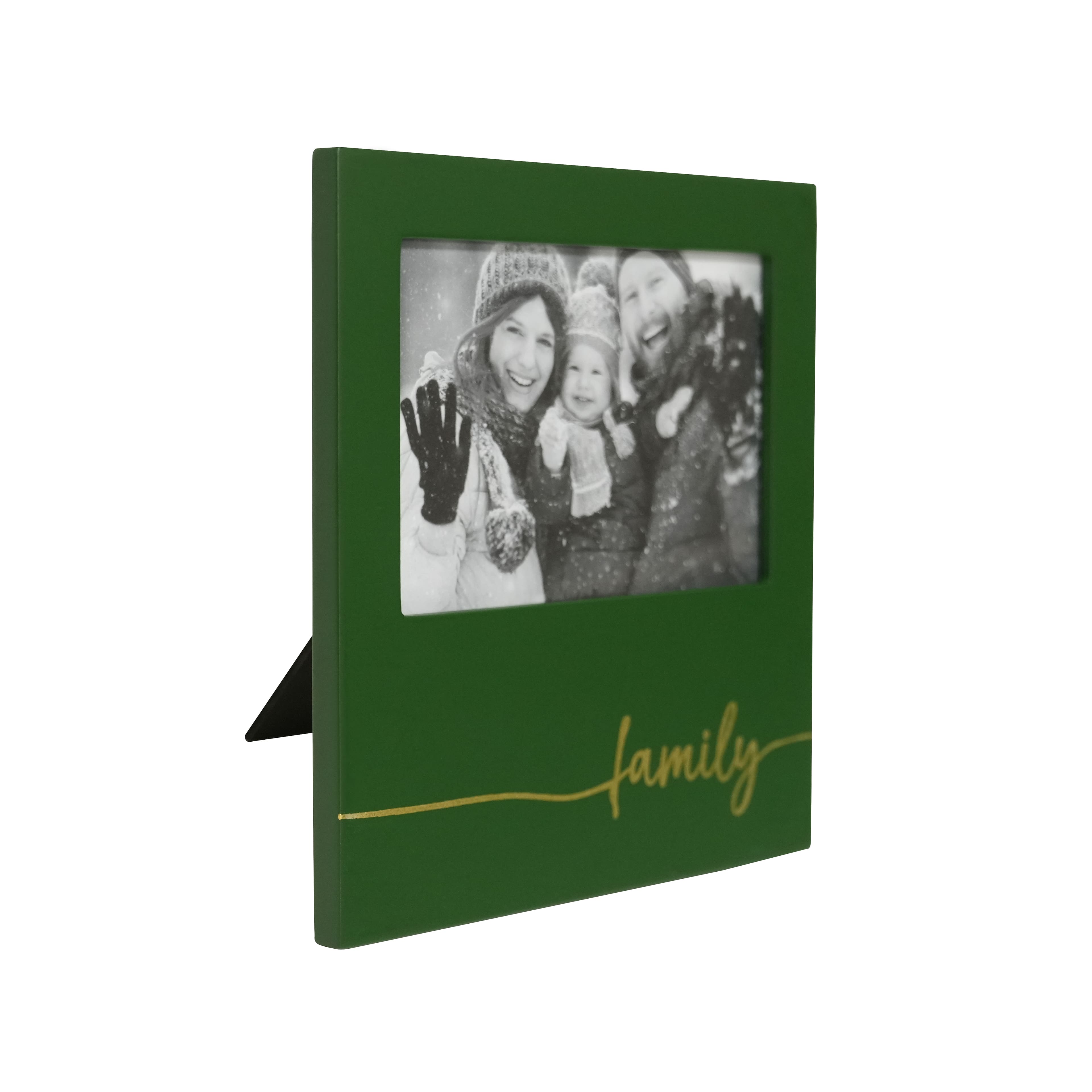 4&#x22; x 6&#x22; Green Family Frame by Studio D&#xE9;cor&#xAE;