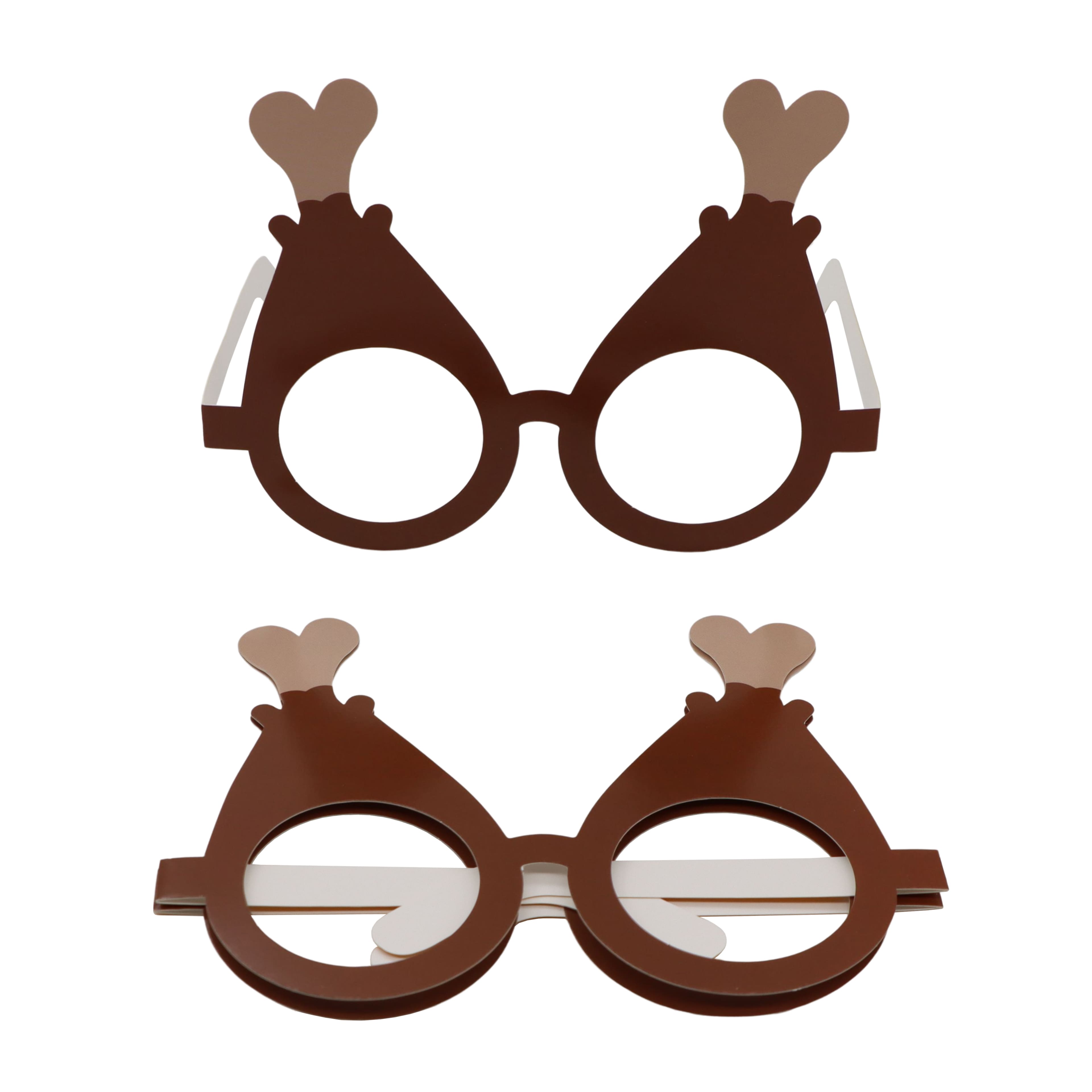 Paper Turkey Leg Glasses, 3ct. by Celebrate It&#x2122;