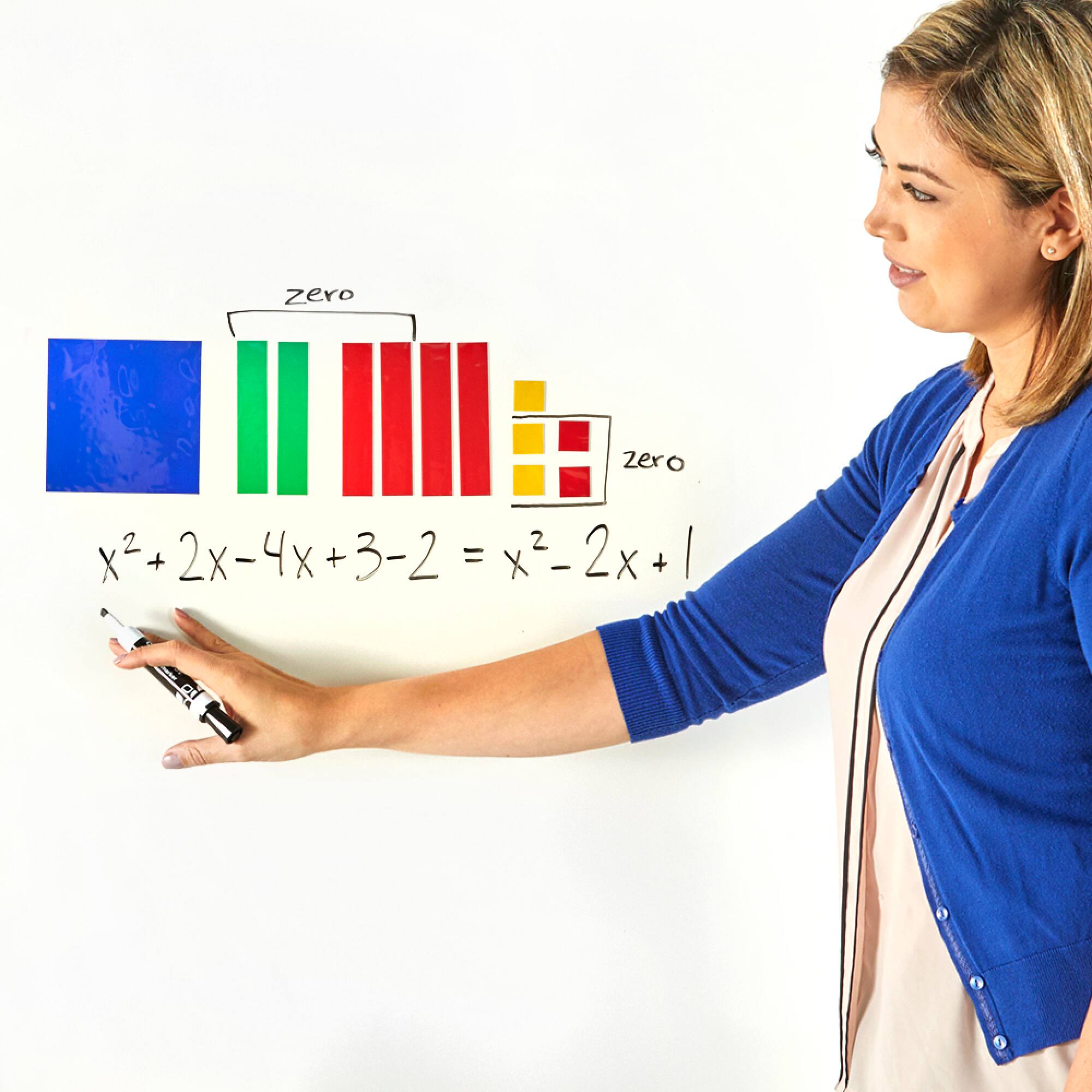 Hand2mind® Algebra Tiles Demonstration Clings