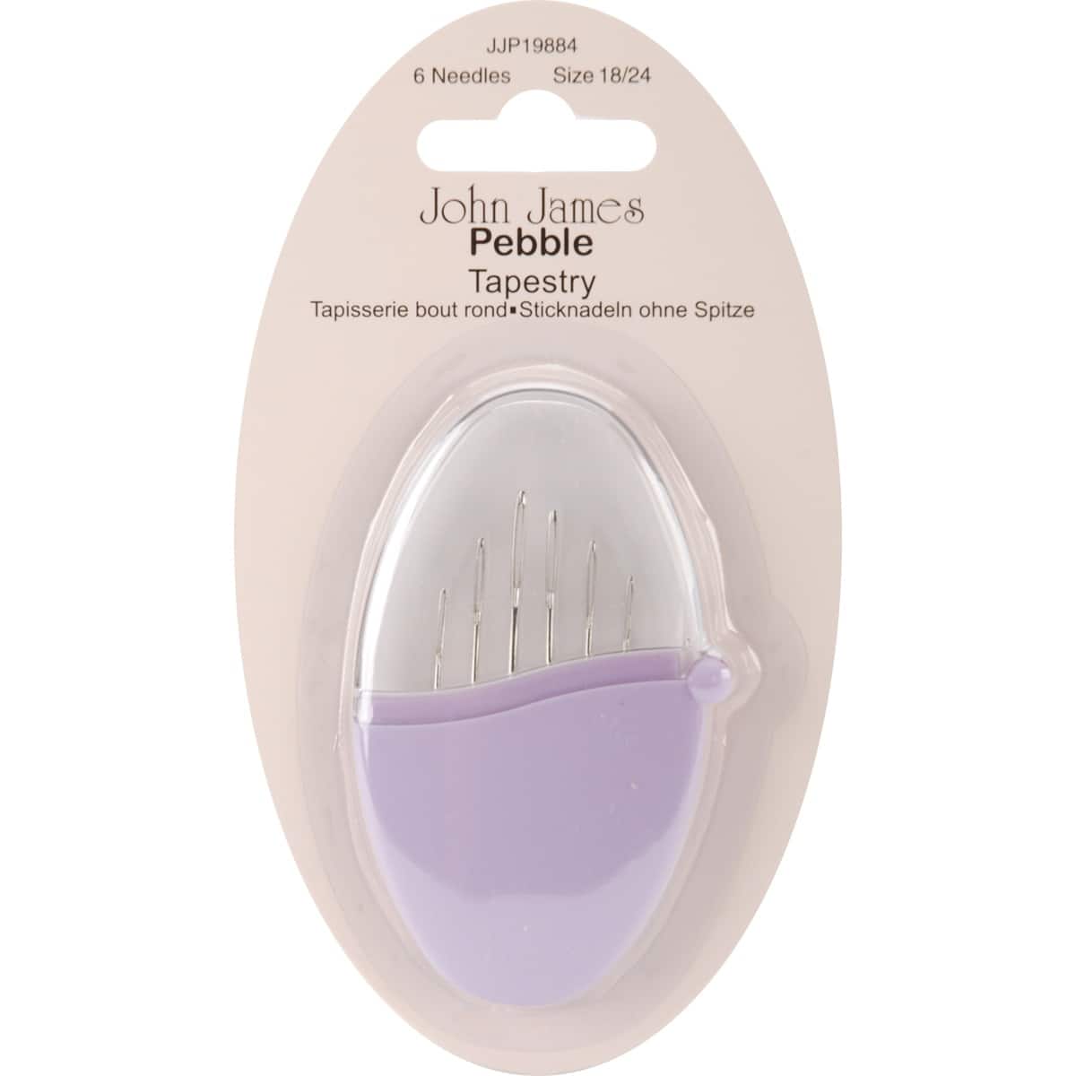 Colonial Needle John James Pebbles Tapestry Needles, 18/24, 6ct.