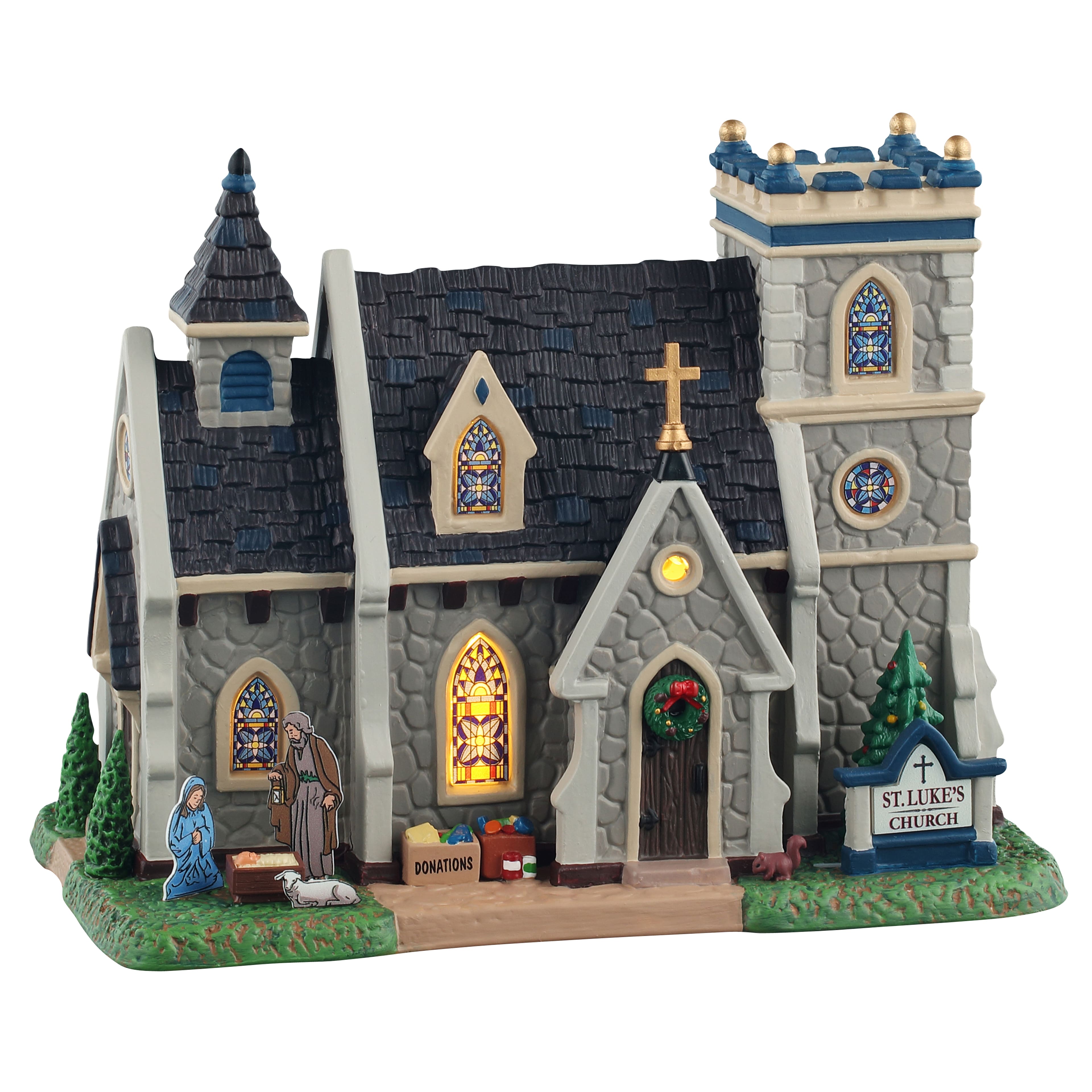 Lemax&#xAE; Caddington Village St. Luke&#x27;s Church
