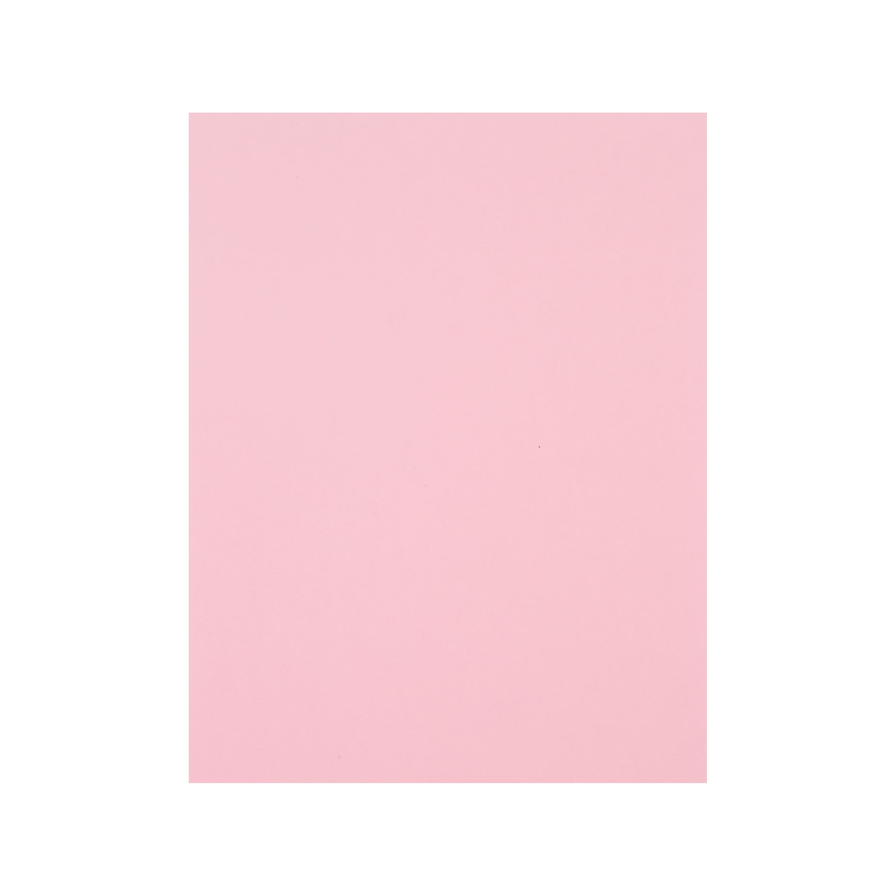 12 Packs: 50 ct. (600 total) Flamingo 8.5&#x22; x 11&#x22; Cardstock Paper by Recollections&#x2122;