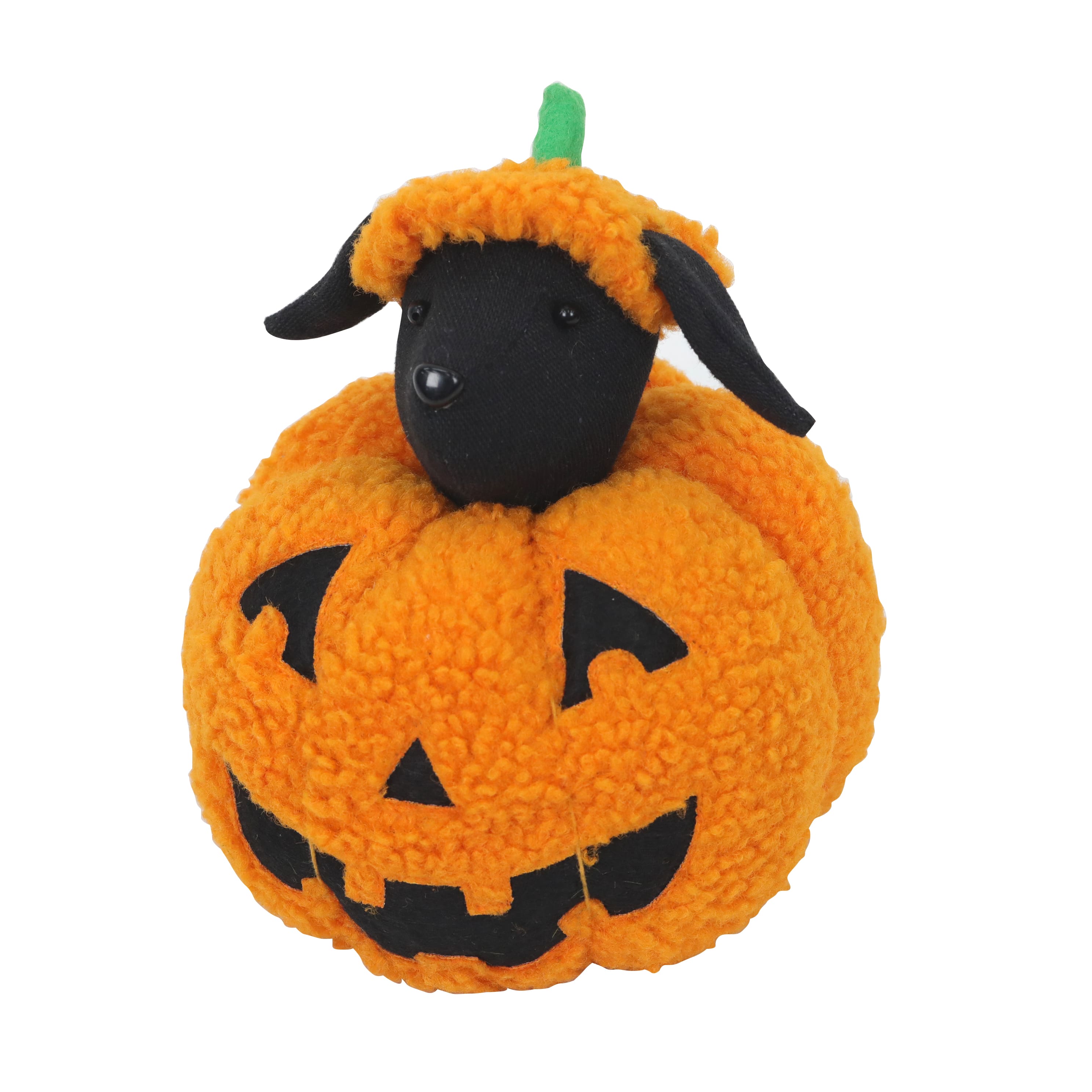 7.25&#x22; Stuffed Dog Jack-o&#x27;-Lantern Tabletop D&#xE9;cor by Ashland&#xAE;