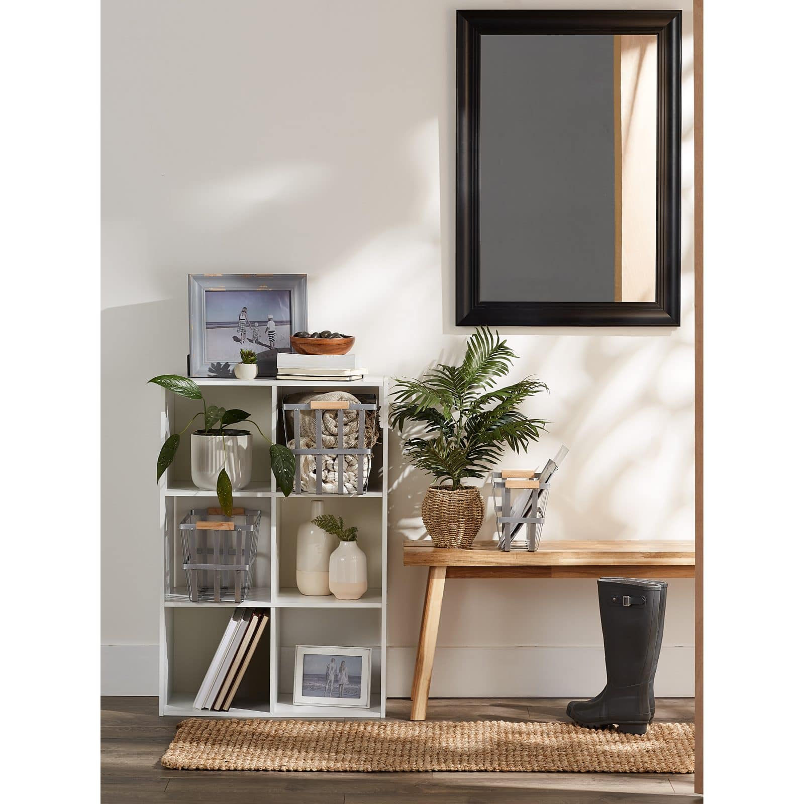 DII&#xAE; Galvanized Metal Urban Modern Basket Set