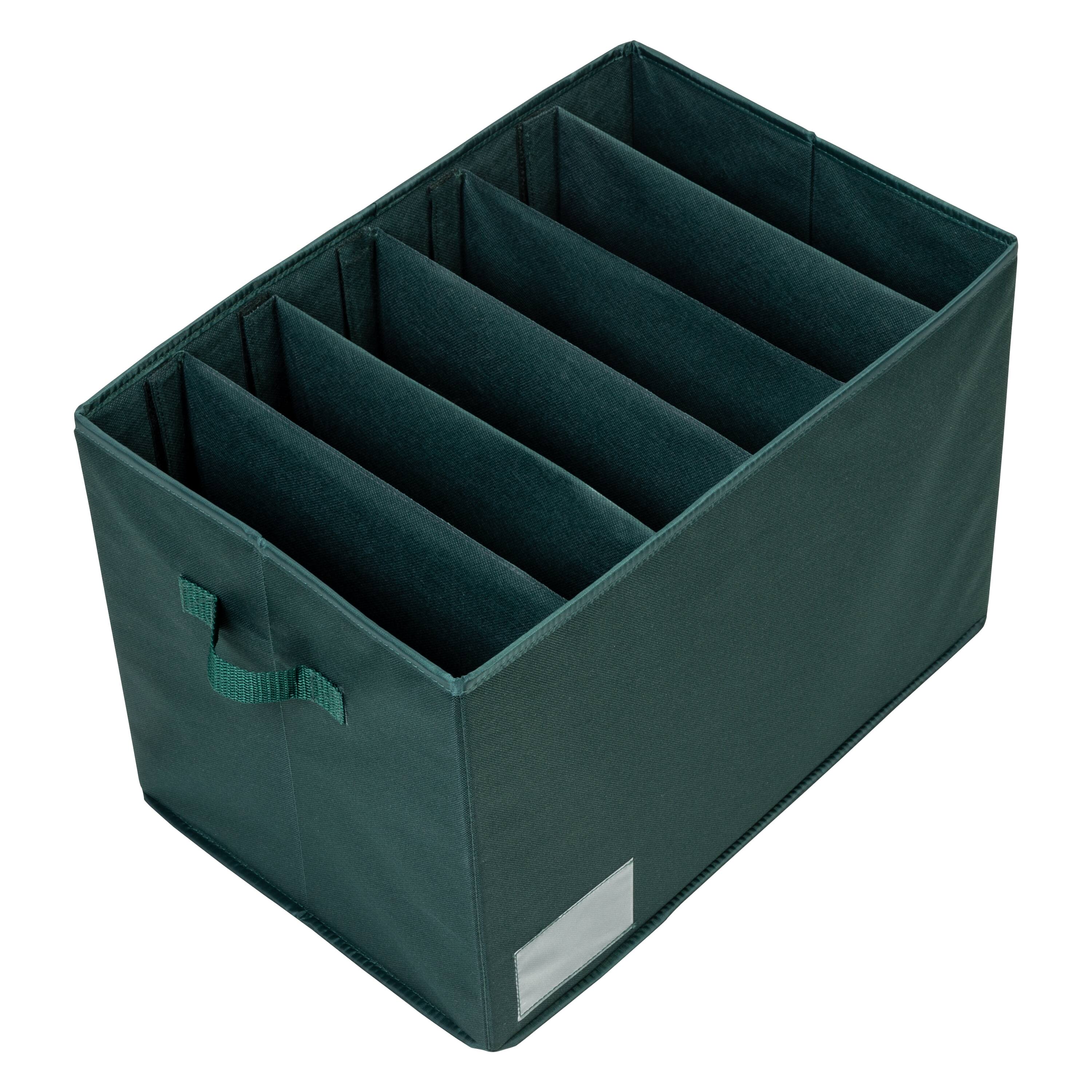 Honey Can Do Green Holiday Light Storage Box