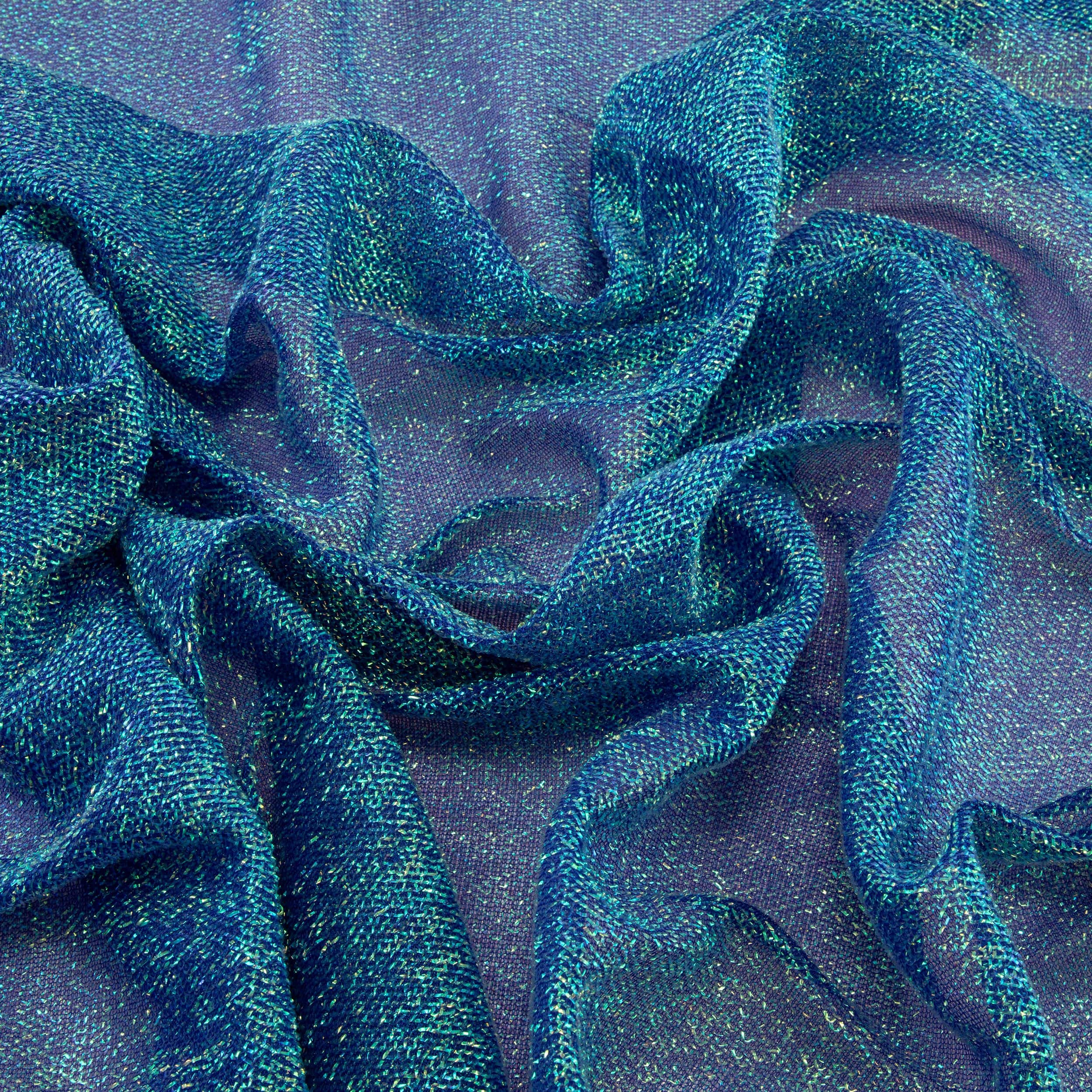 Cosplay by Yaya Han Blue Illusion Gradient Mesh Fabric