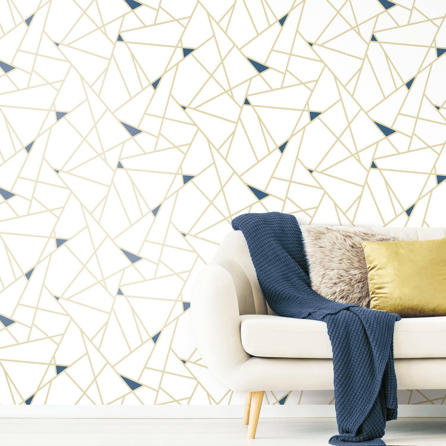 RoomMates Fracture Peel &#x26; Stick Wallpaper