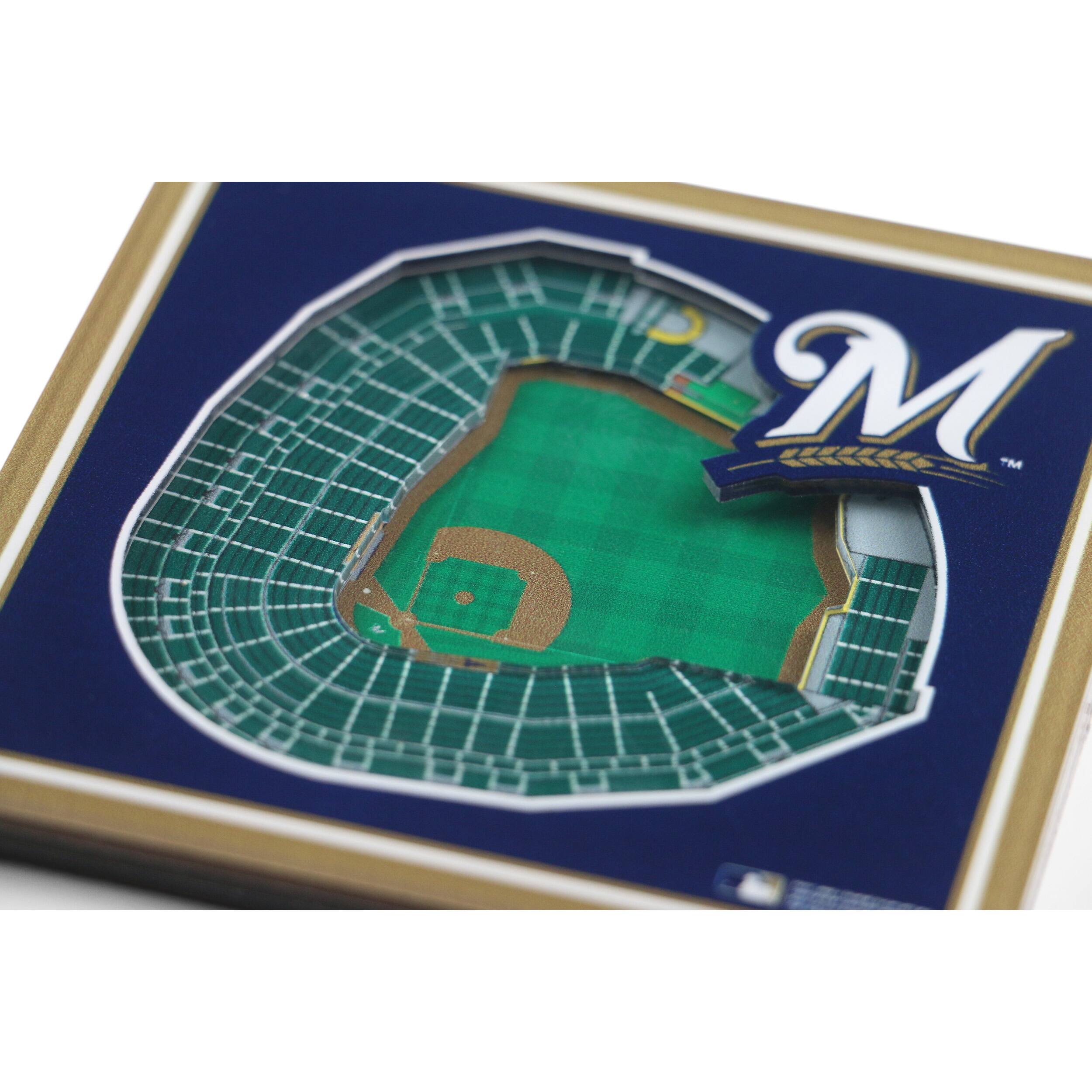 MLB 3D StadiumView Coasters