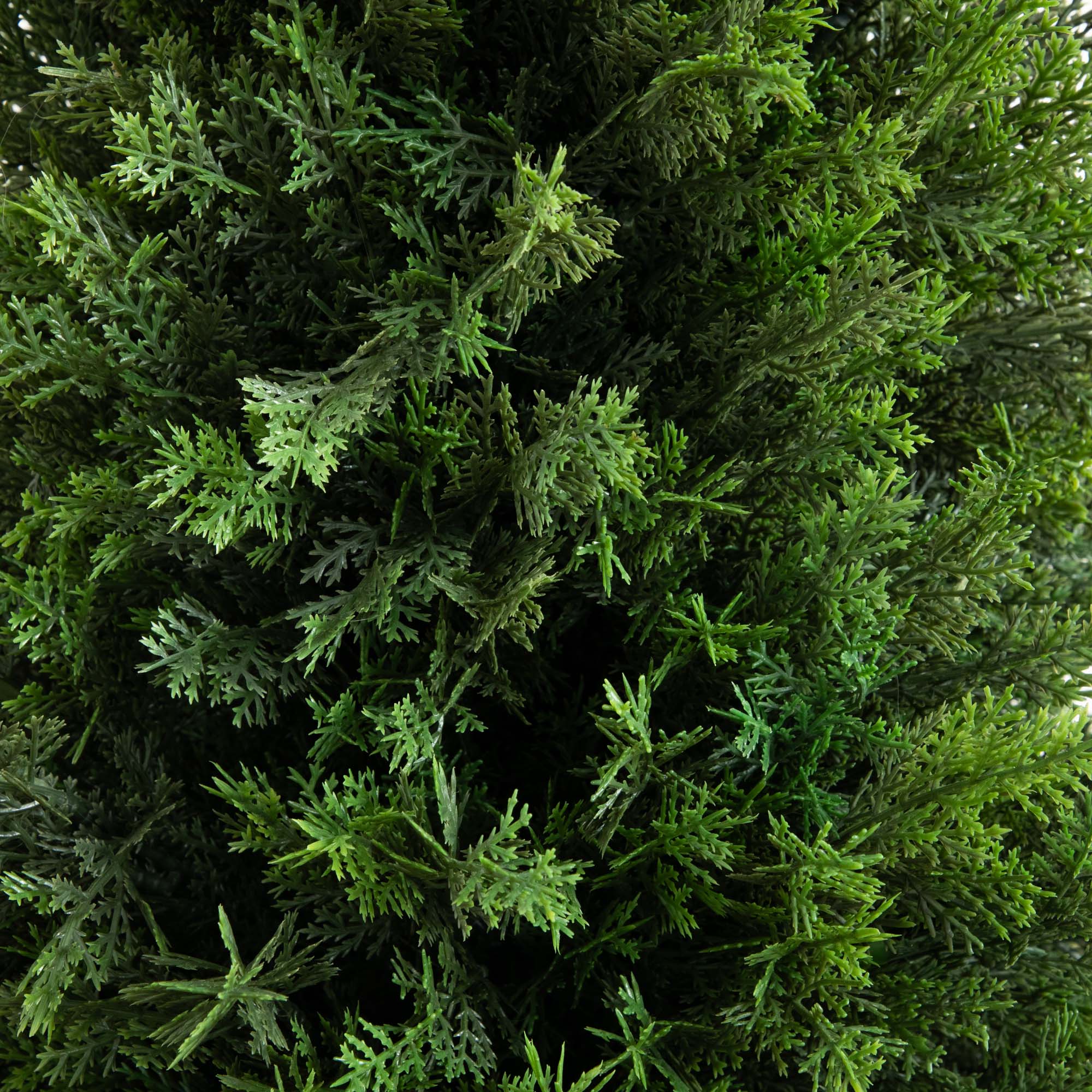 4ft. UV-Resistant Cedar Tree in White Planter