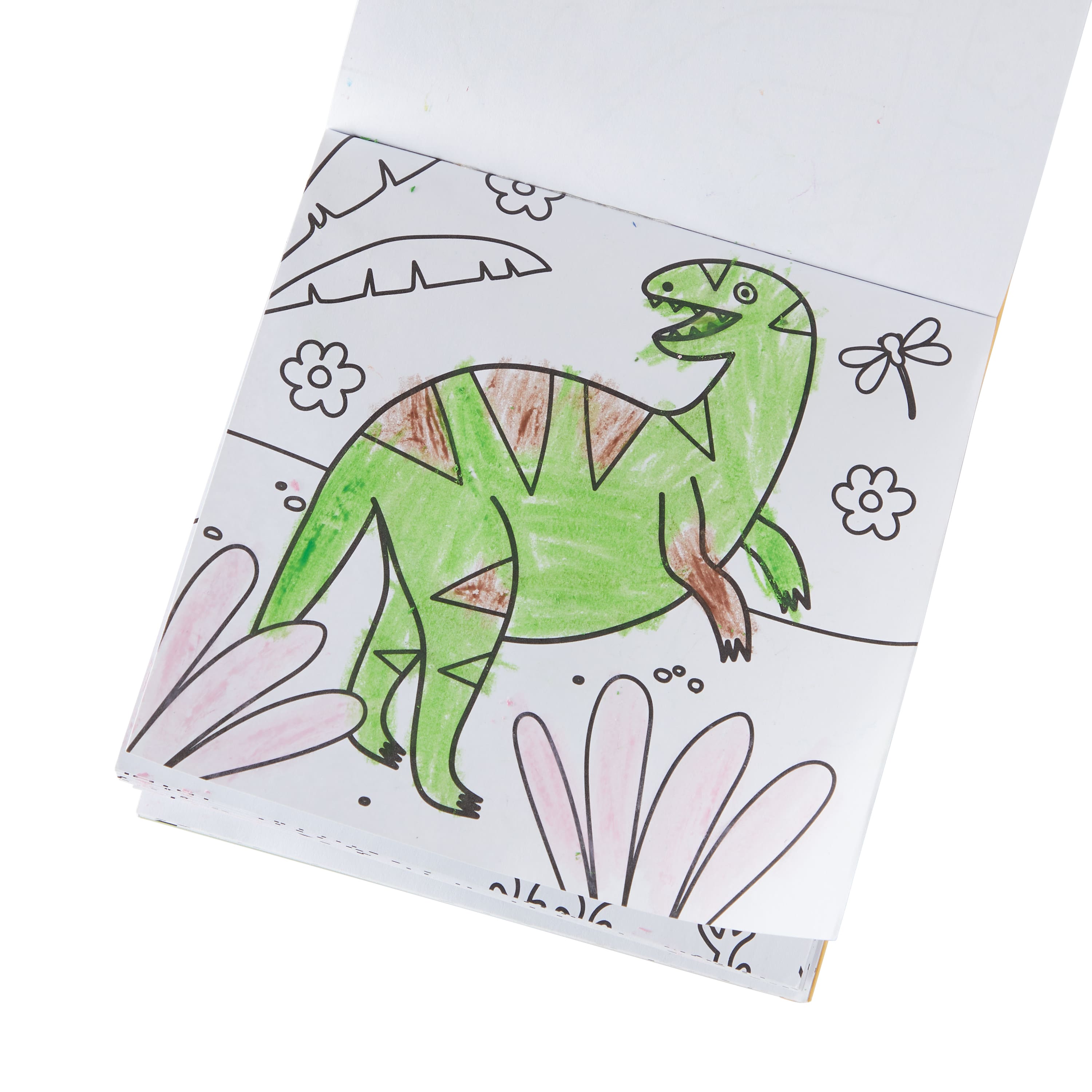 OOLY Dinoland Carry Along Crayon &#x26; Coloring Book Kit, 10ct.