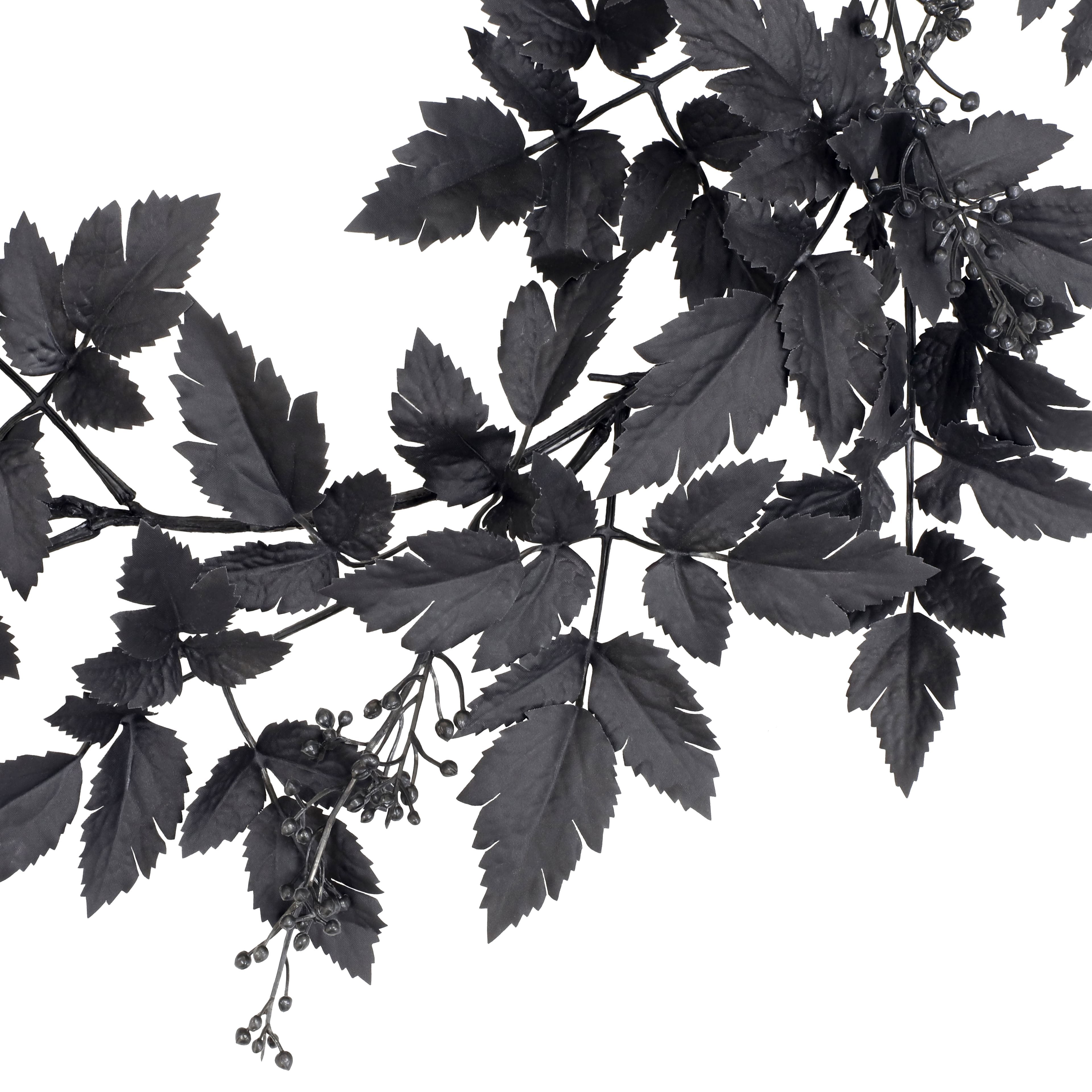 6ft. Black Foliage Garland by Ashland&#xAE;