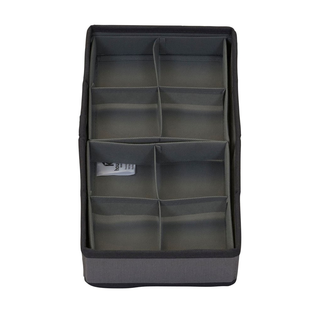 Household Essentials 19" Gray Tabletop Storage Box