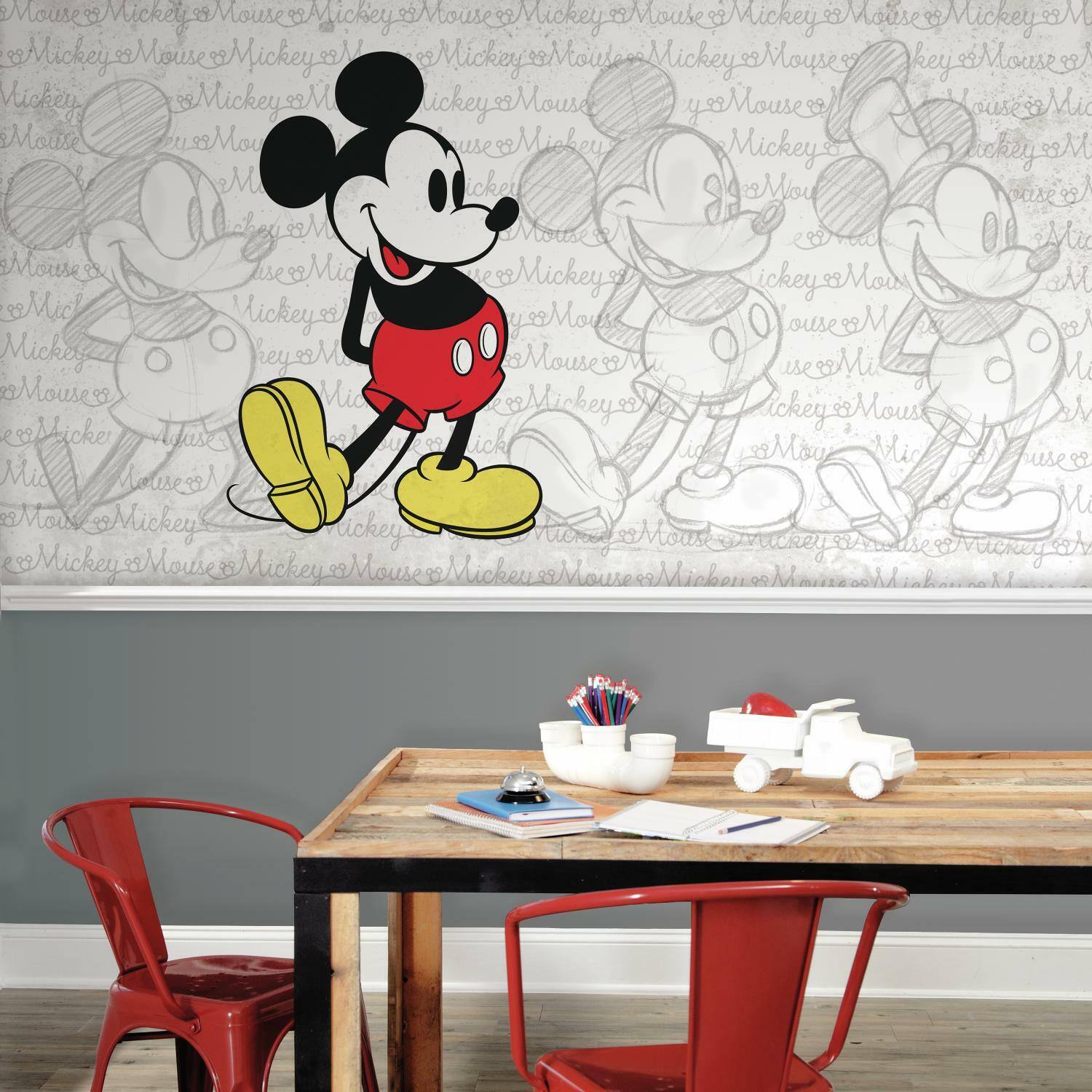 RoomMates Disney&#xAE; Classic Mickey XL Prepasted Mural