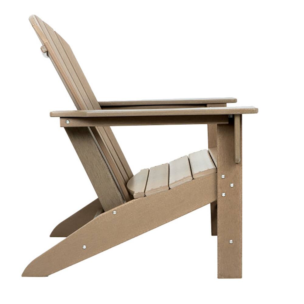 Brown Traditional Adirondack Chair