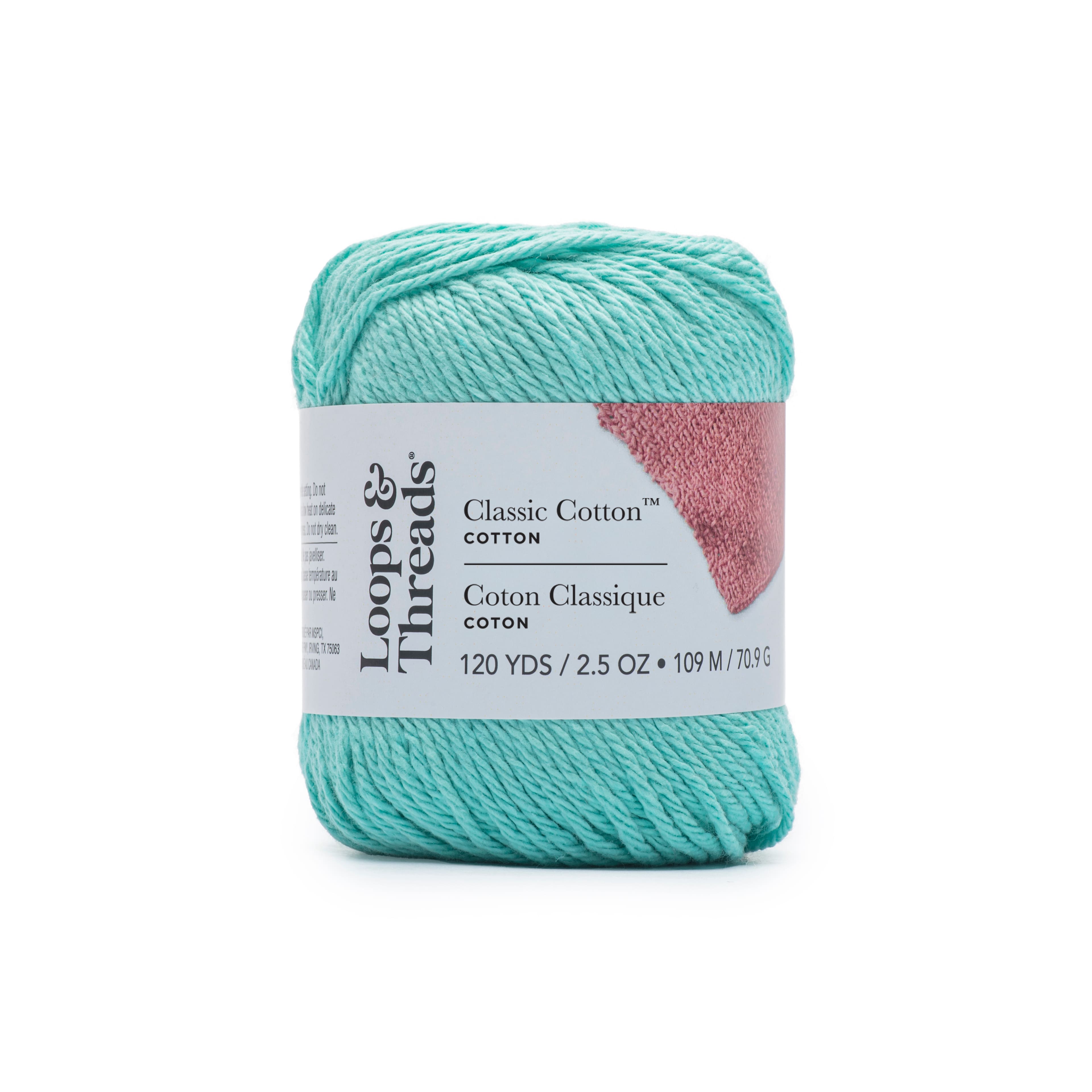 Classic Cotton&#x2122; Yarn by Loops &#x26; Threads&#xAE;