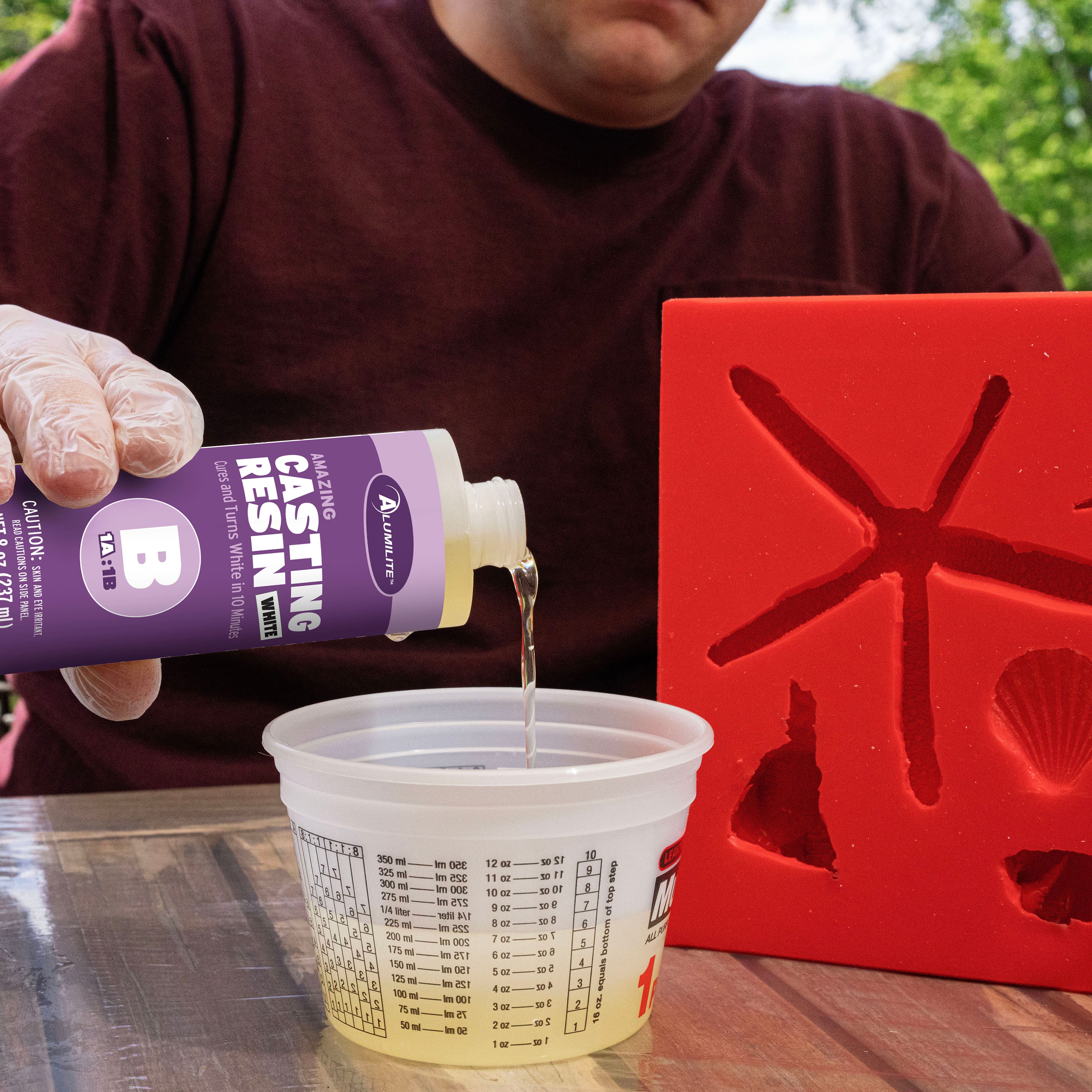 6 Pack: Alumilite™ 16oz. White Amazing Casting Resin