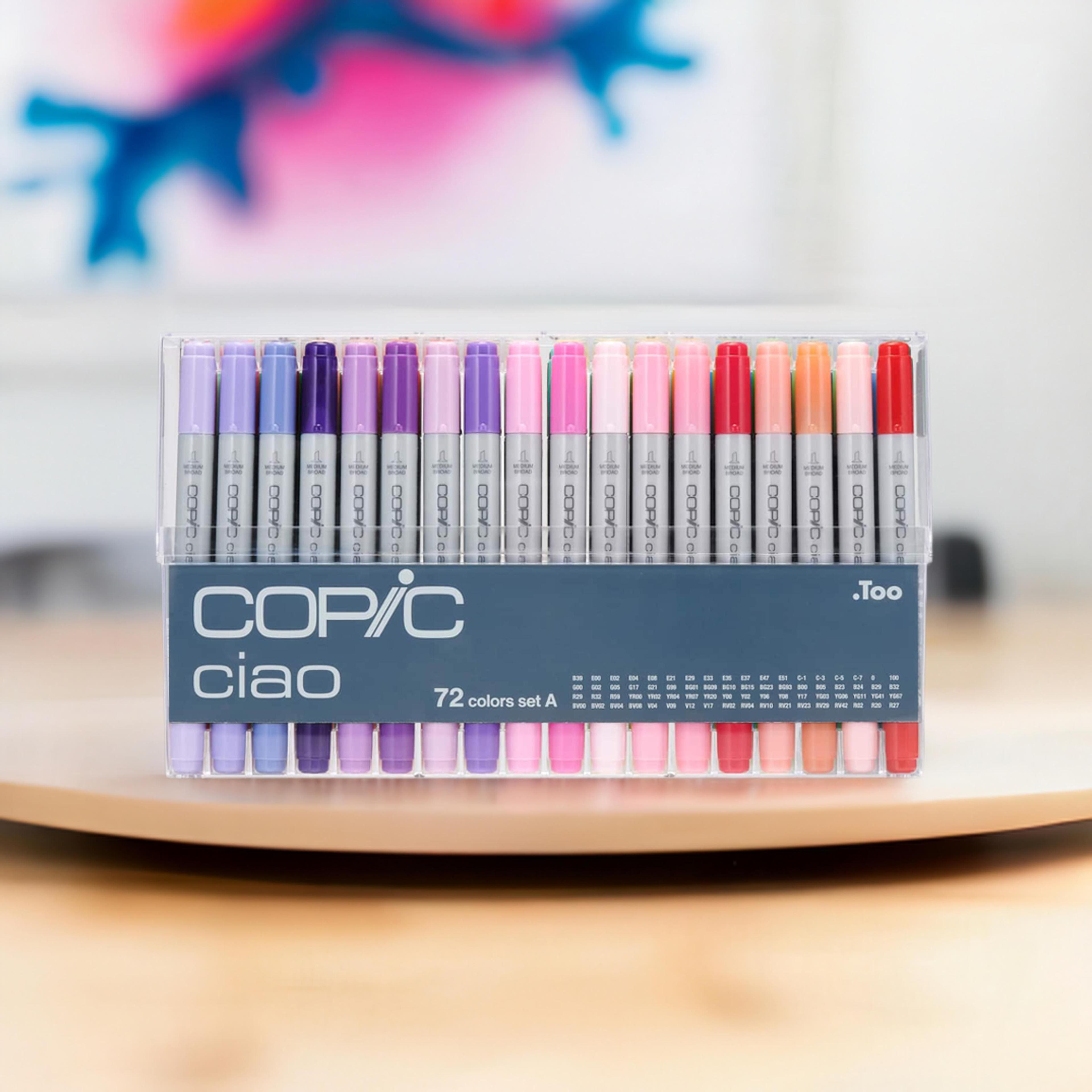 Copic&#xAE; Ciao 72 Color Marker Set A