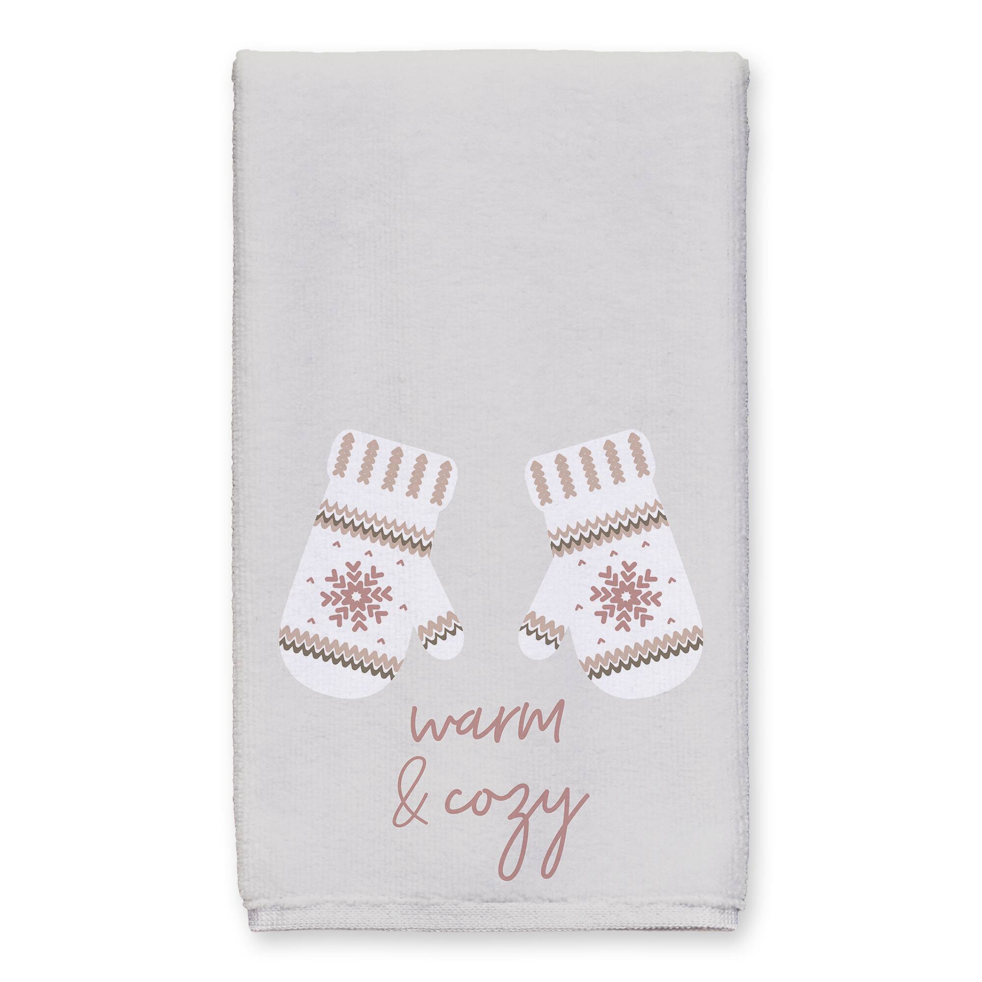 Warm And Cozy Mittens Tea Towels - Set of 2