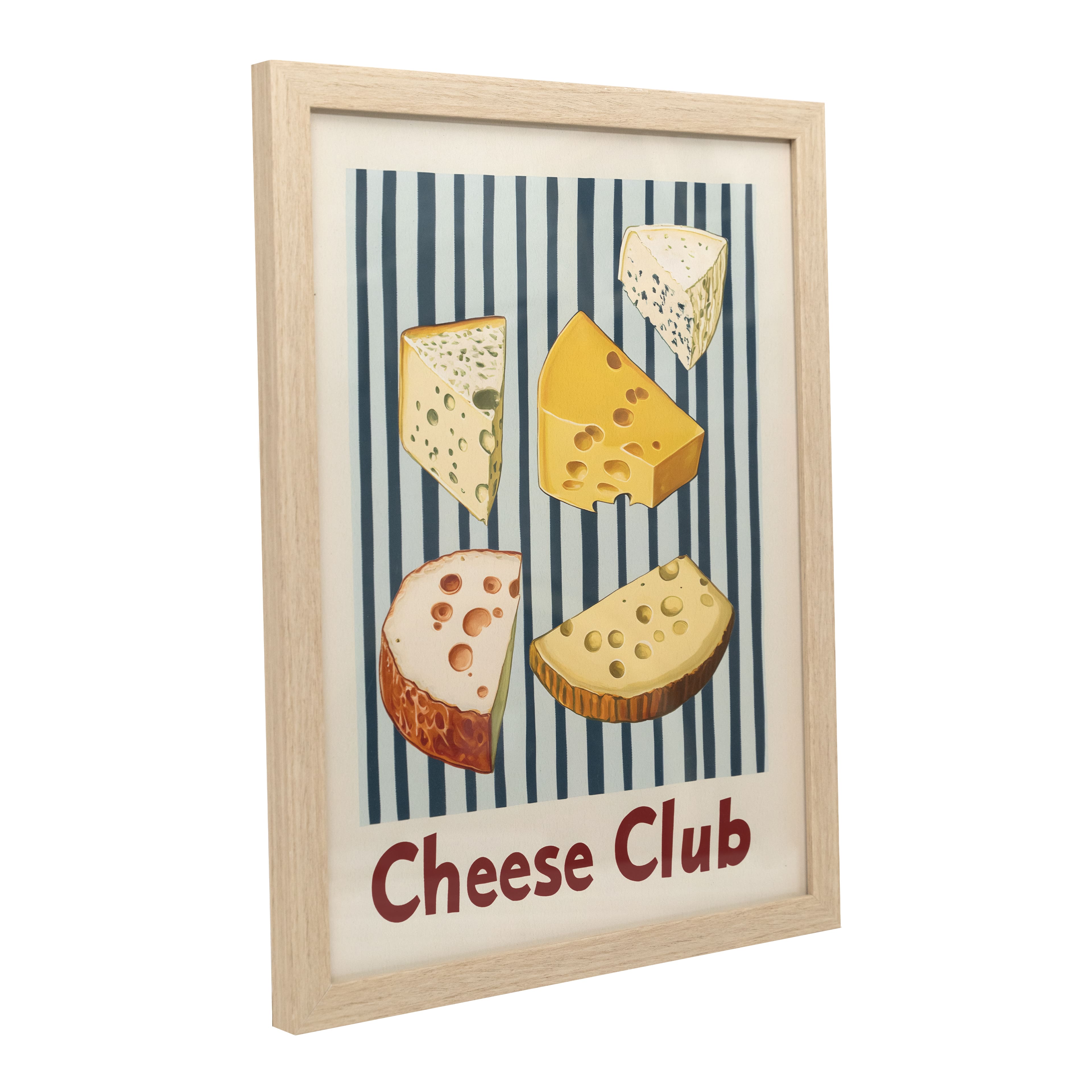 12&#x22; x 16&#x22; Cheese Club Framed Wall D&#xE9;cor by Ashland&#xAE;
