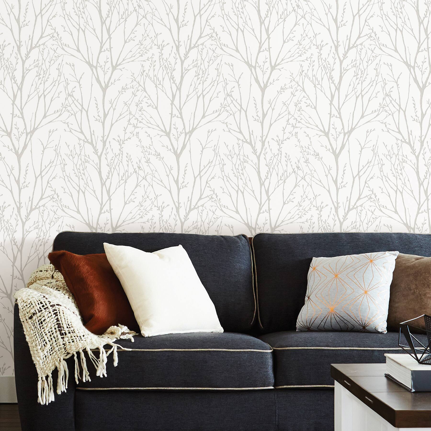 NuWallpaper Treetops Peel & Stick Wallpaper | Michaels