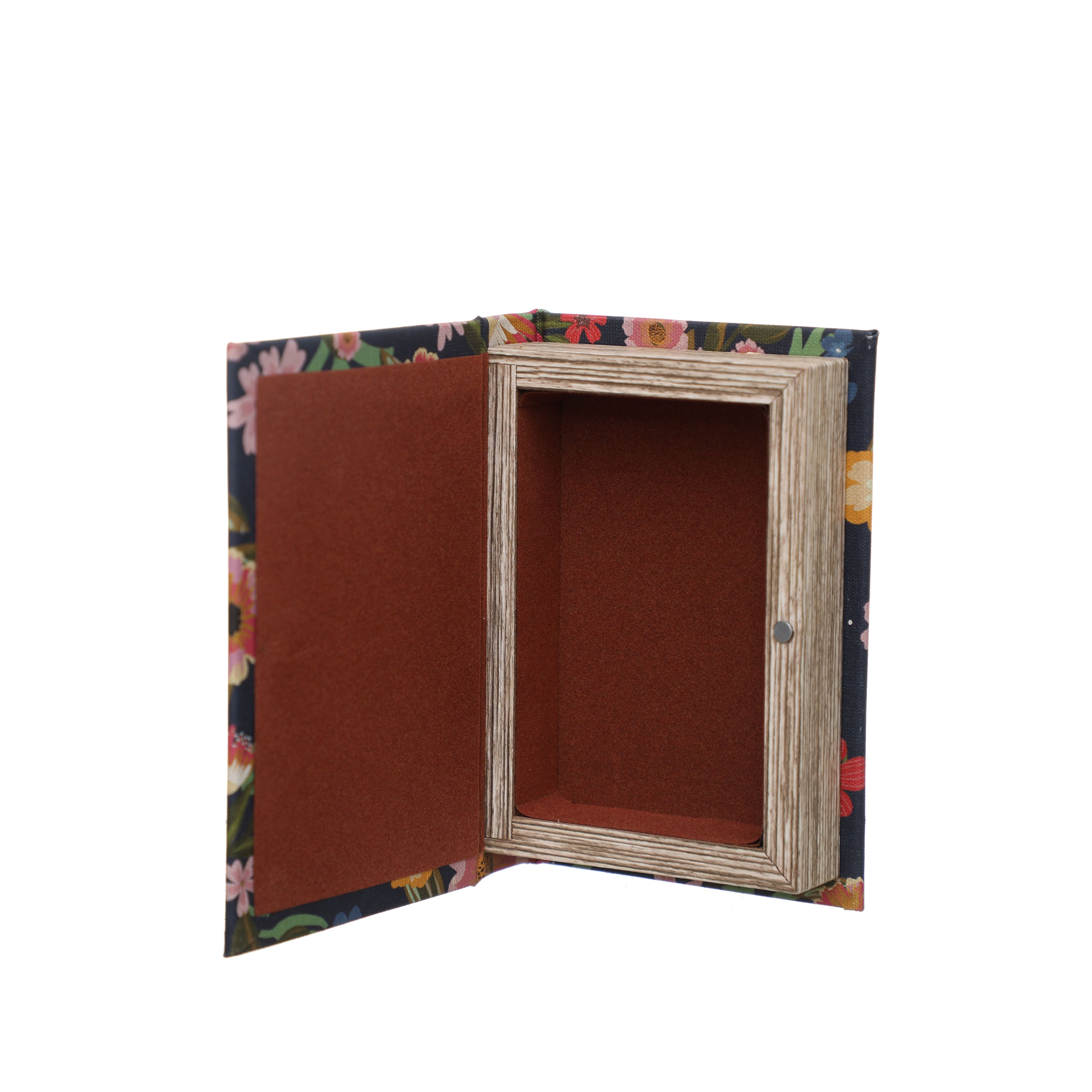 Assorted 5.25&#x22; Floral Canvas Book Box by Ashland&#xAE;