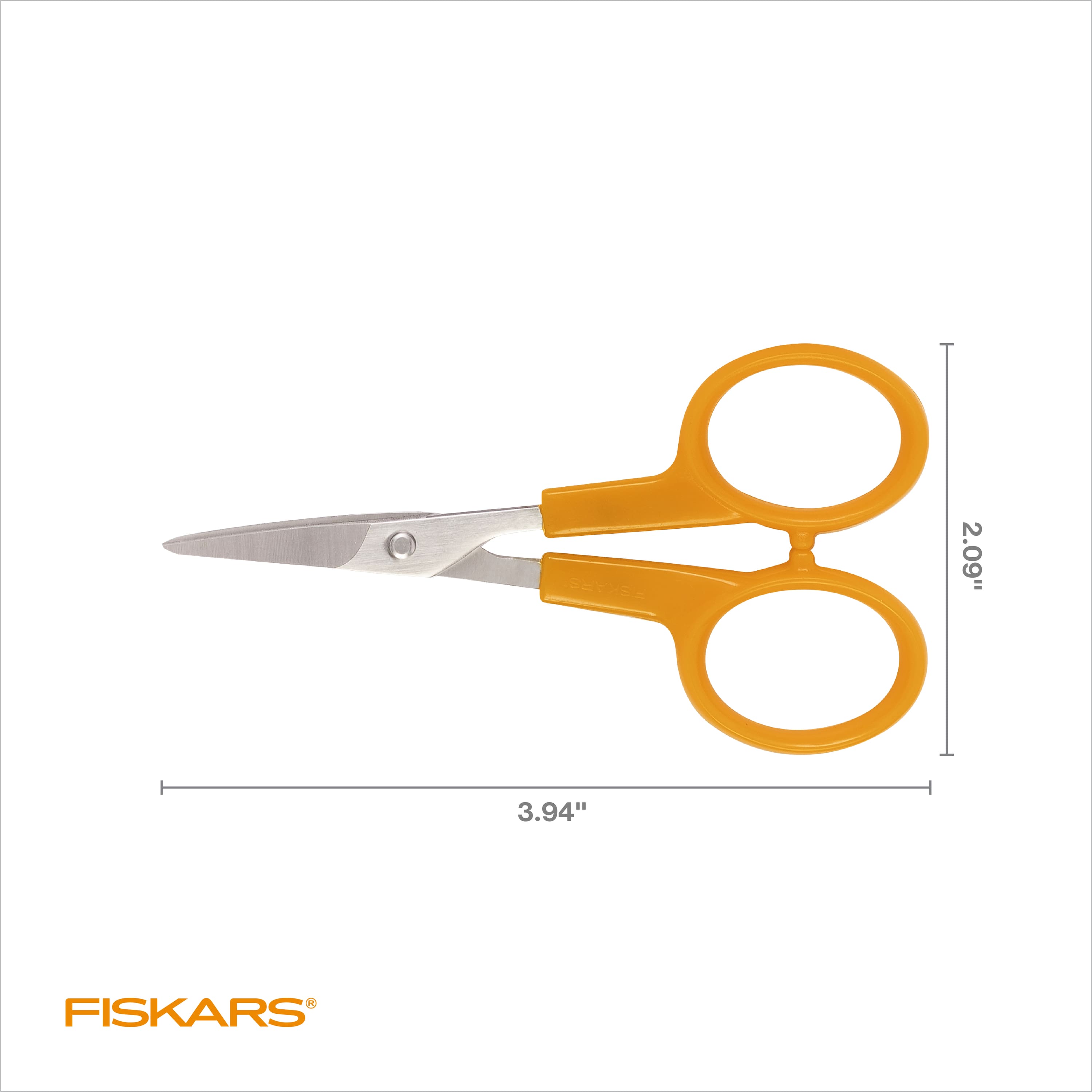 Fiskars® No.4 Curved Detail Scissors