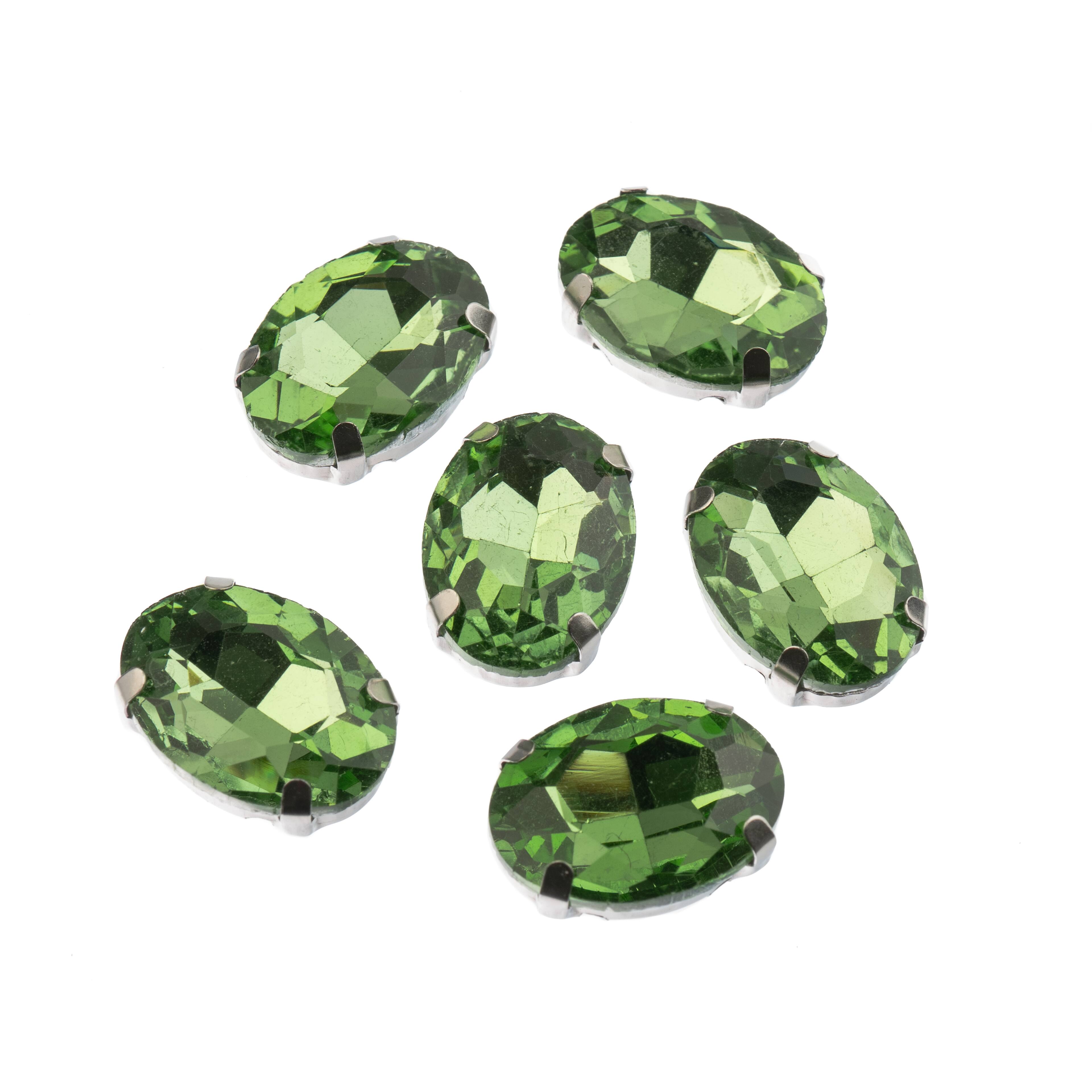 John Bead Crystal Lane 18mm Sew-On Rhinestones, 6ct.