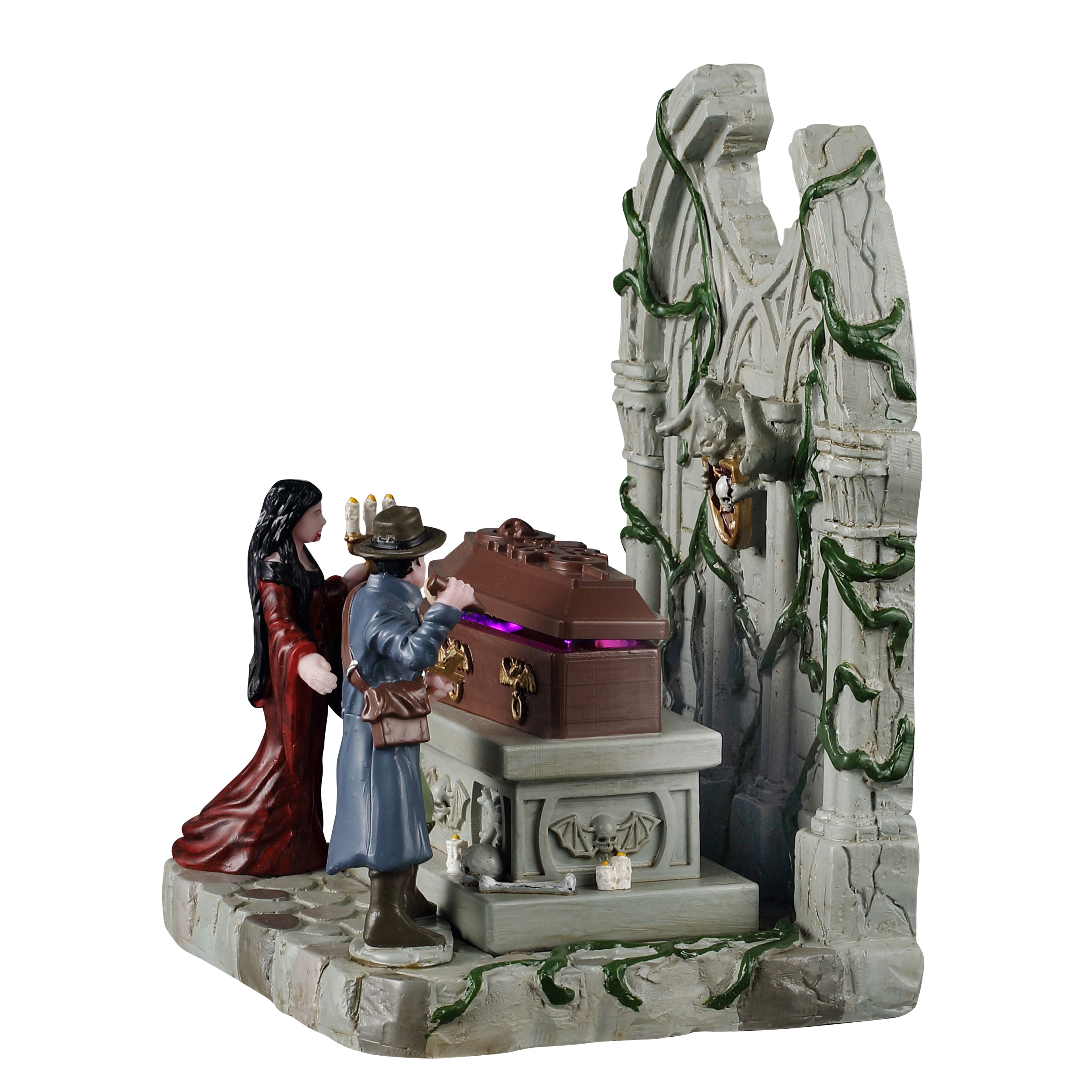 Lemax&#xAE; Spooky Town&#xAE; Lighted Coffin