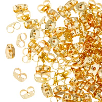 Gold Earring Backs by Bead Landing™ image