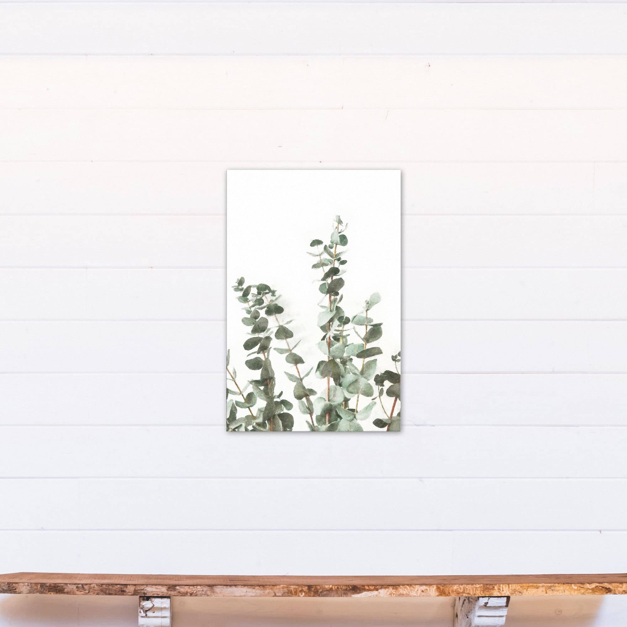 Watercolor Eucalyptus 20&#x22; x 30&#x22; Canvas Wall Art