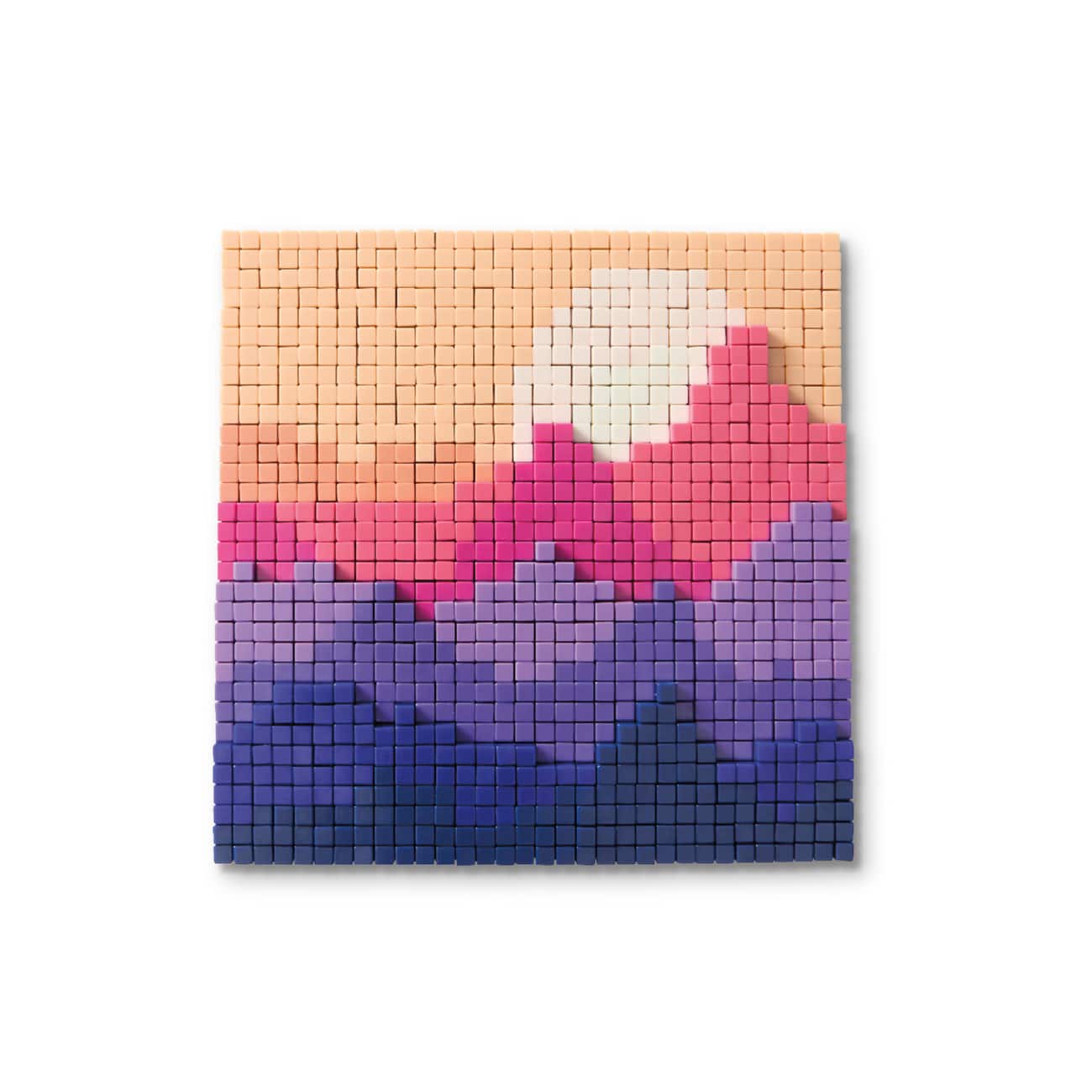 Sunset Pixelated Brick Art Kit by Make Market&#xAE;