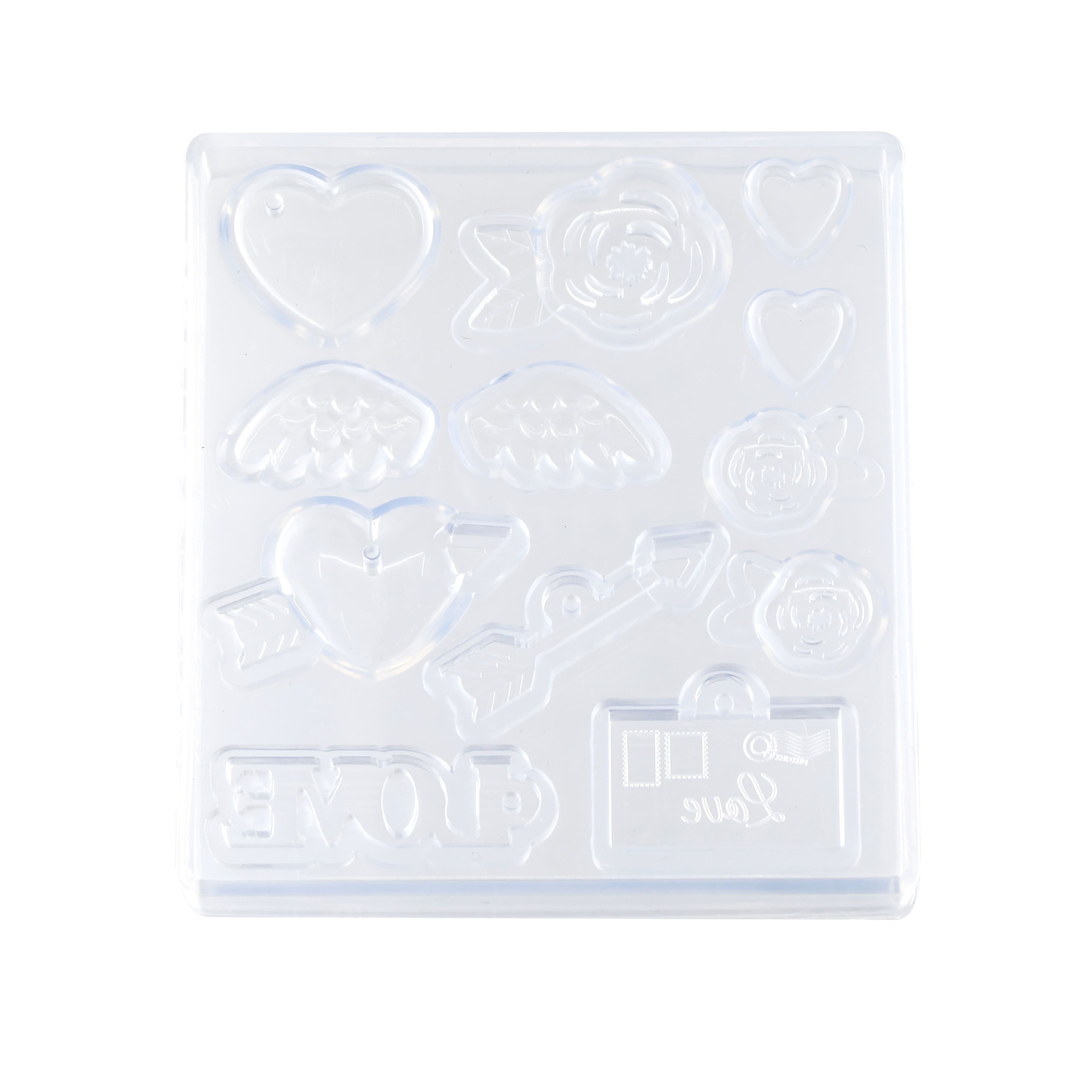 Blue Moon Studio&#x2122; UV Resin Craft Valentine&#x27;s Day Silicone Mold