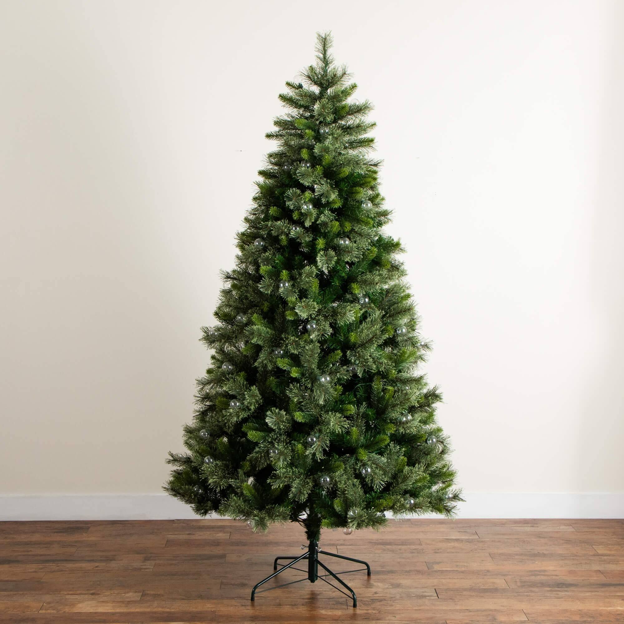 7.5ft. Pre-Lit Artificial Christmas Tree with Warm White LED Lights