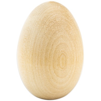 SECONDS SALE: Hollow wooden eggs