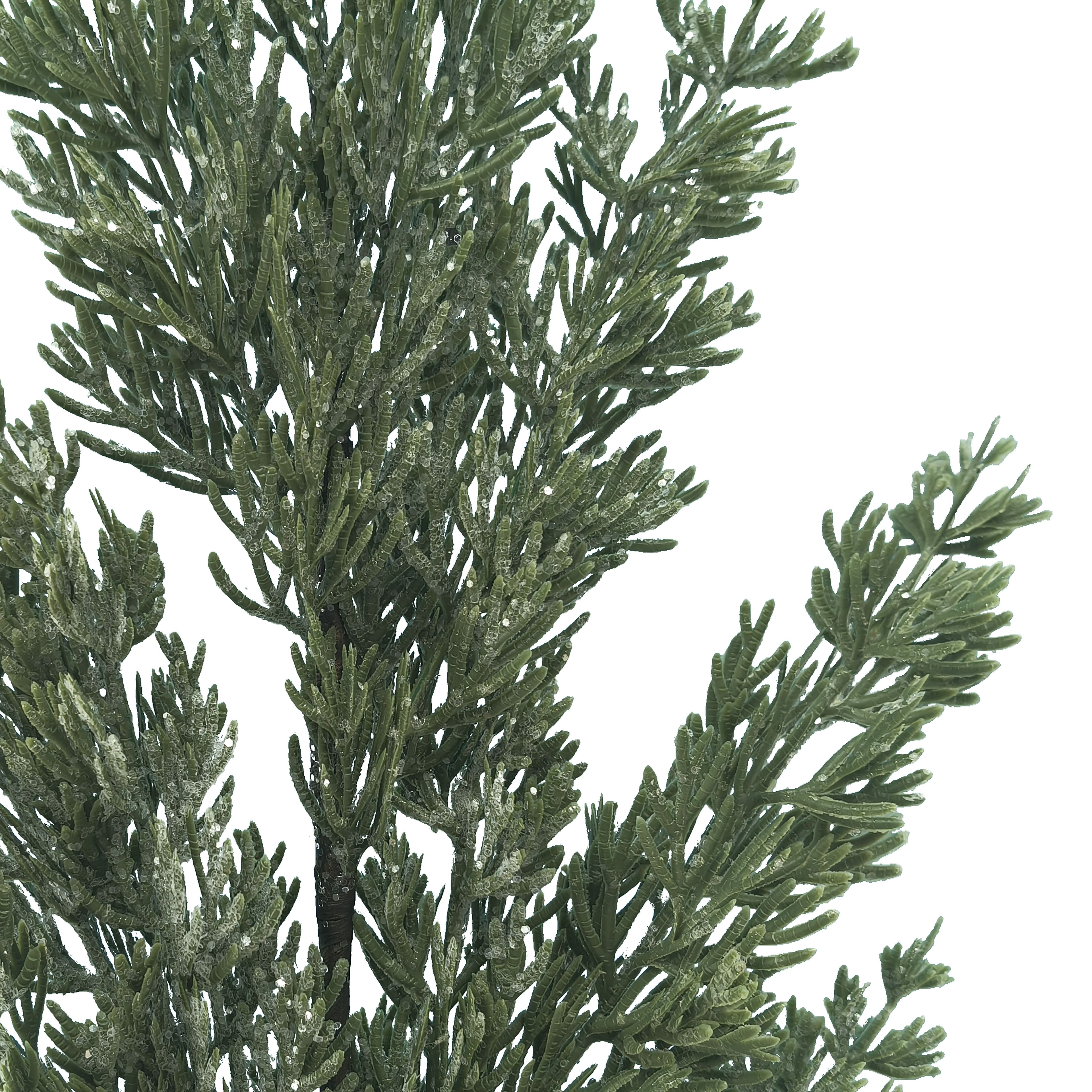 30.5&#x22; Glittered Green Pine Stem by Ashland&#xAE;