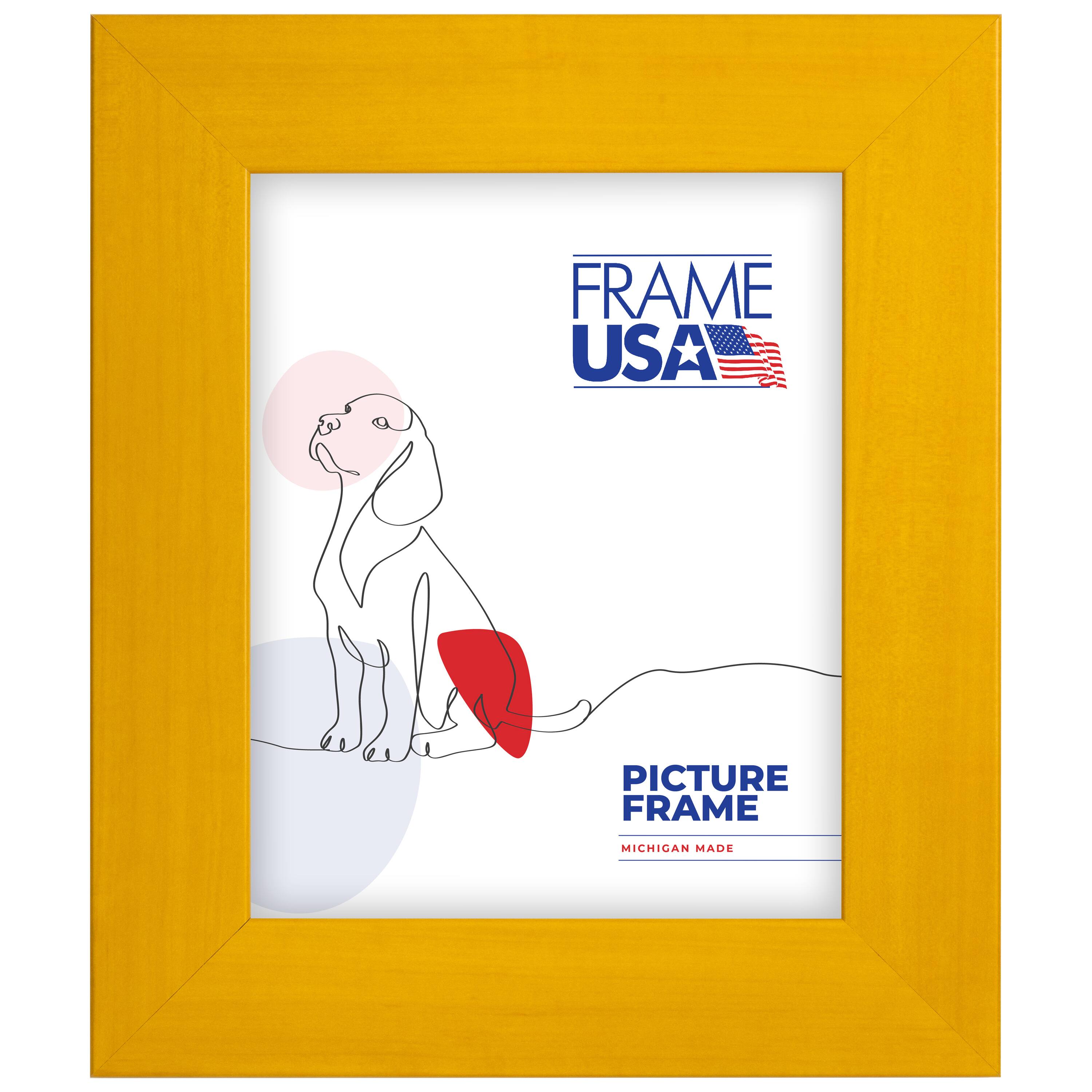 Frame USA Colori Large Yellow Single Image Picture Frame