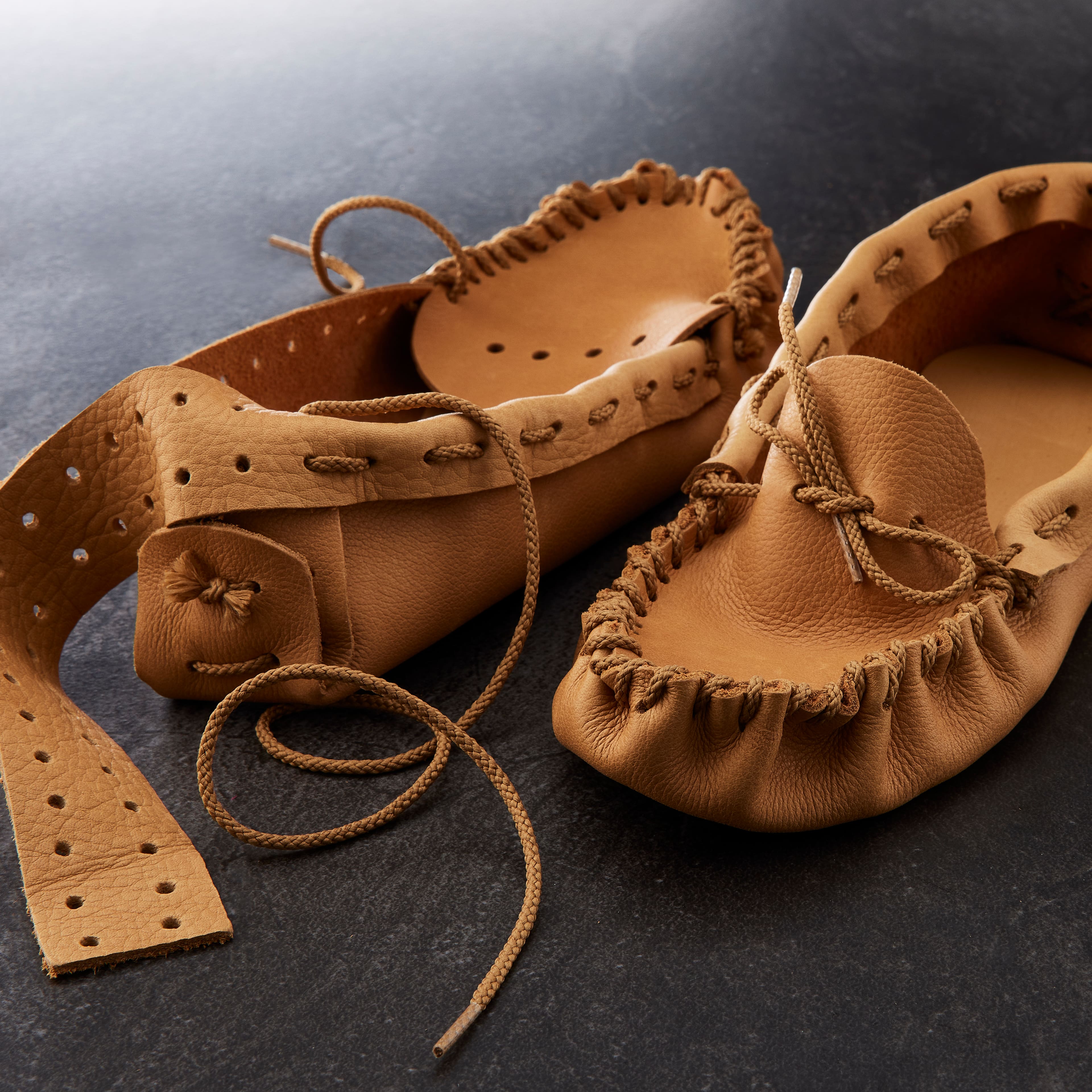 6 Pack: Leather Moccasin Craft Kit by ArtMinds&#x2122;