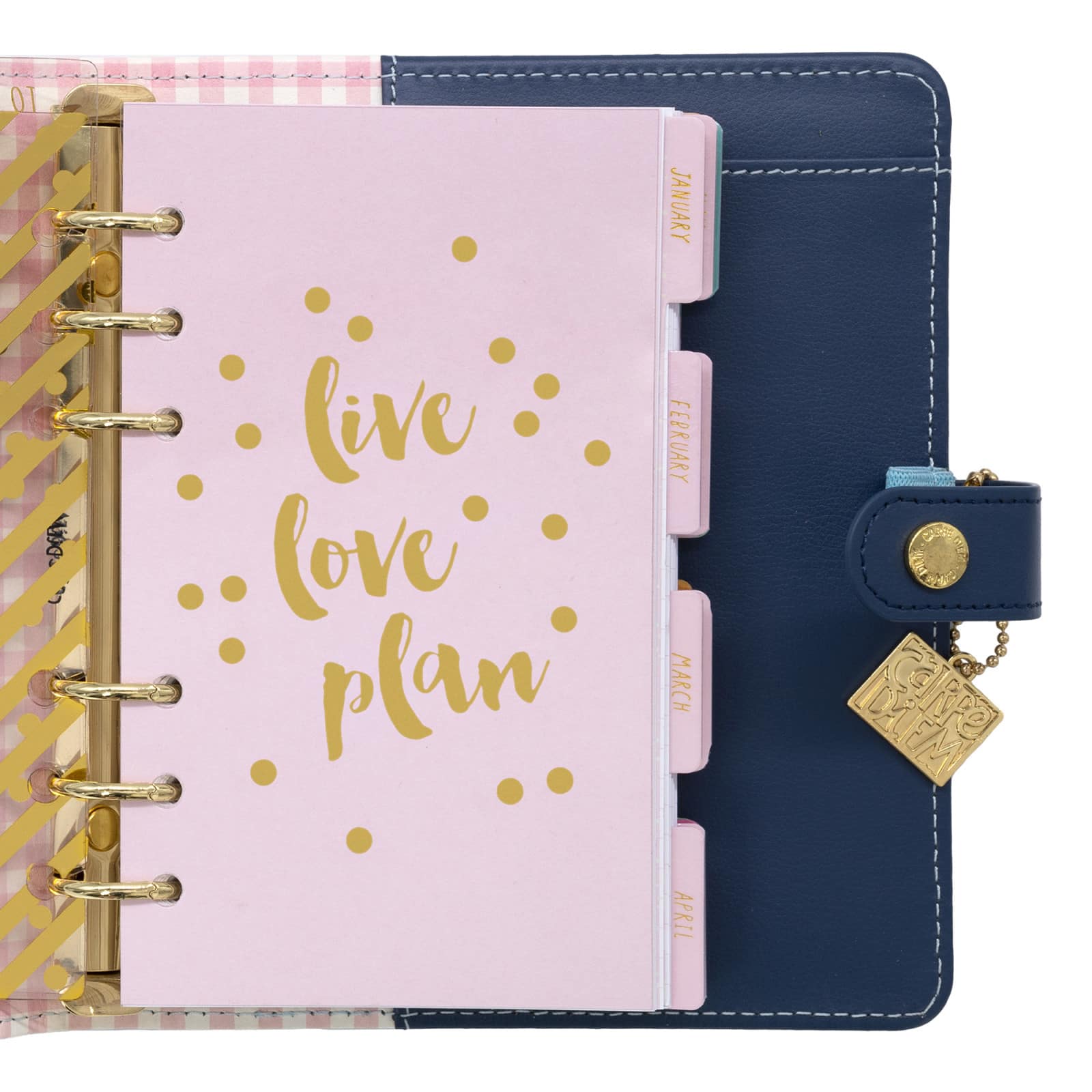 Carpe Diem Ditzy Floral Personal Planner