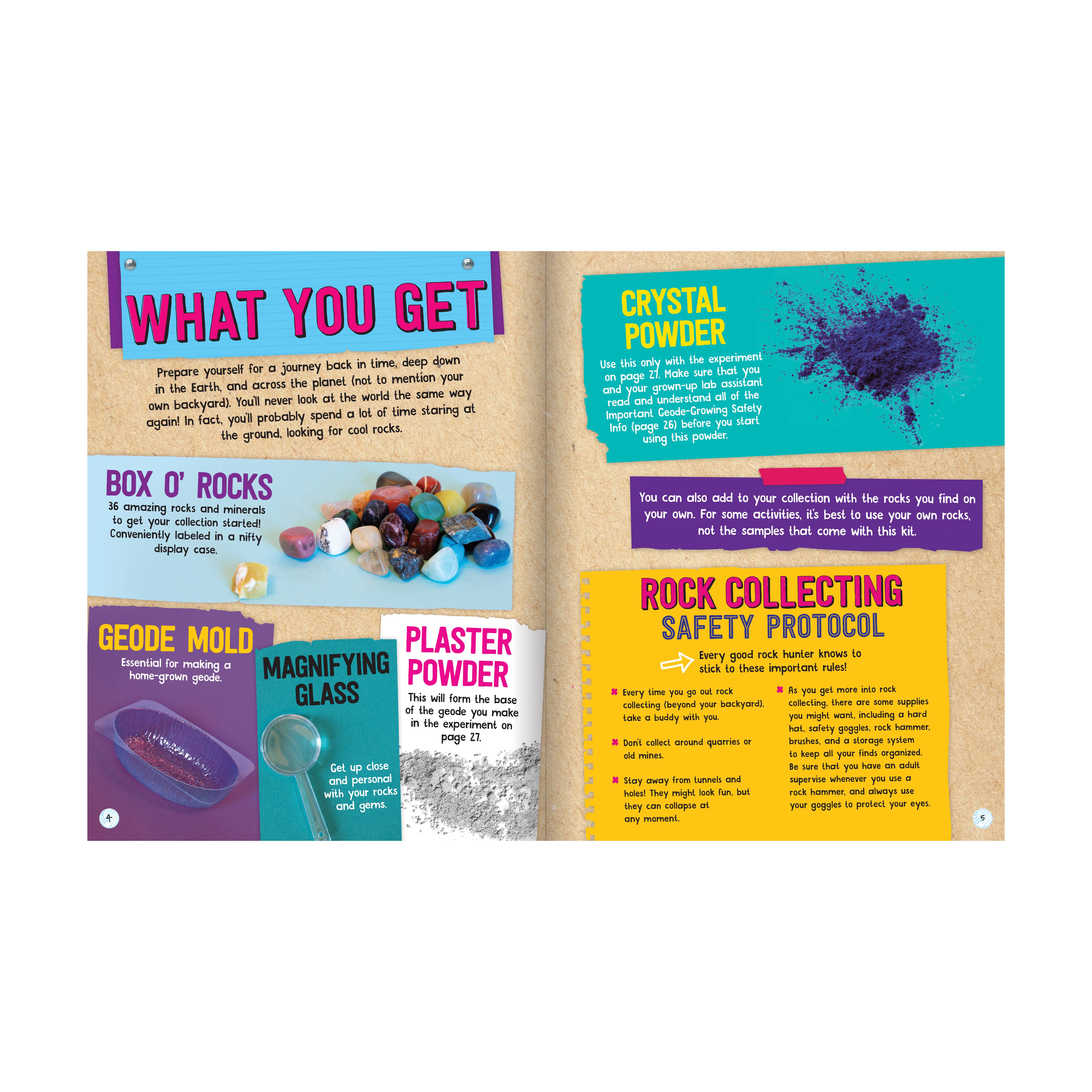 Klutz&#xAE; Maker Lab: Rocks, Gems &#x26; Geodes