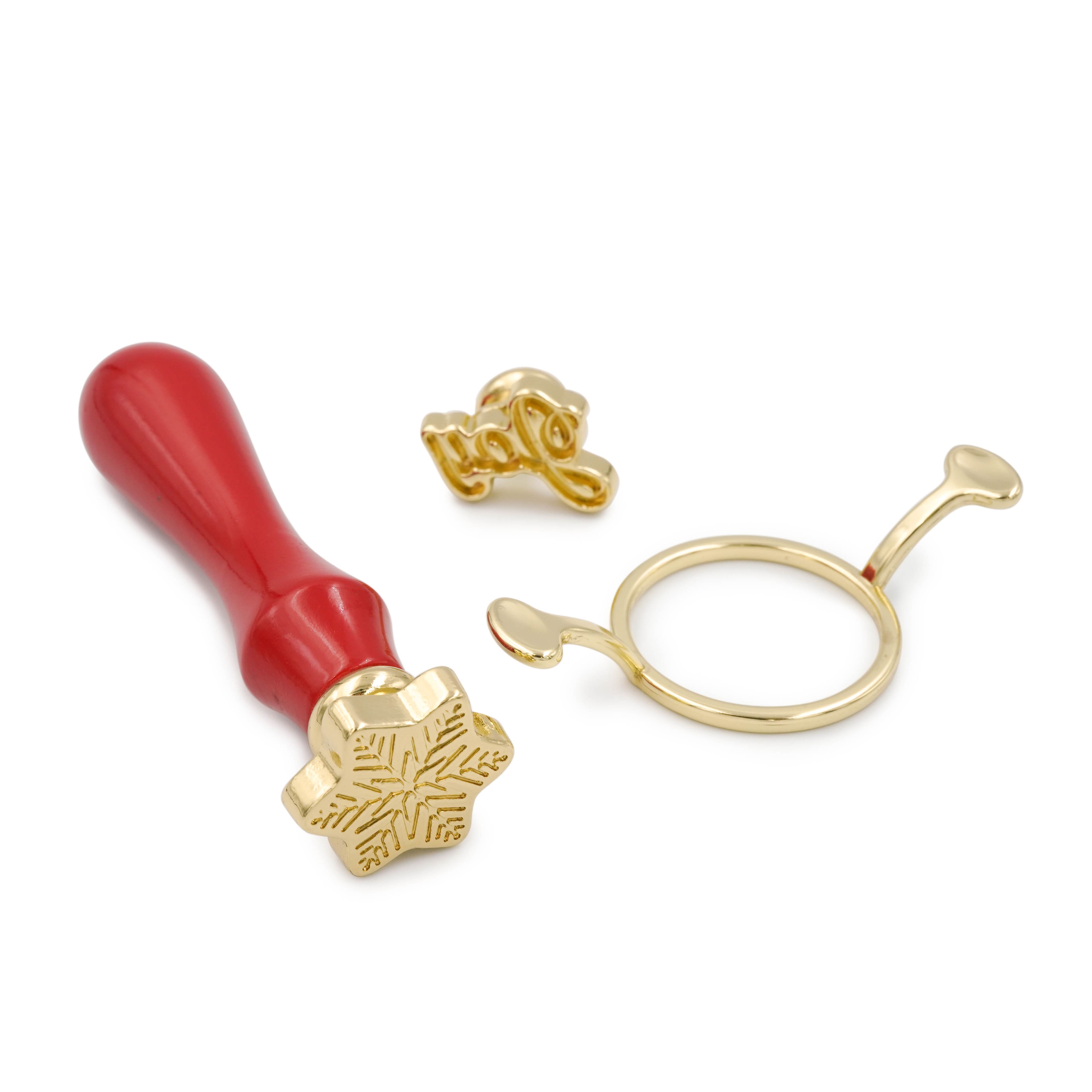 Joy &#x26; Snowflake Sealing Wax Stamp Set by Recollections&#x2122;