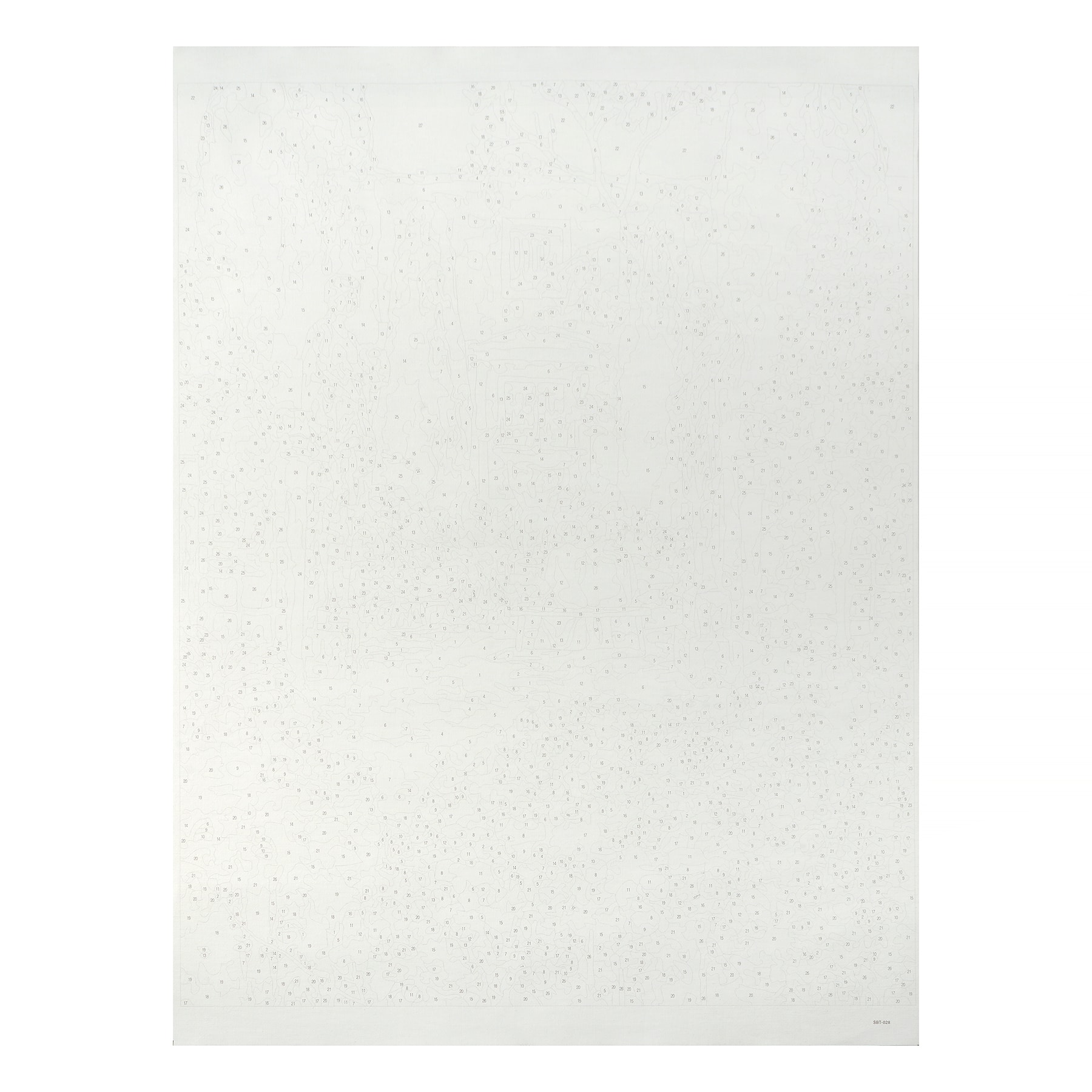 16" x 20" Garden Romance Paint-by-Number Kit with Wood Display Hanger by Artist's Loft®