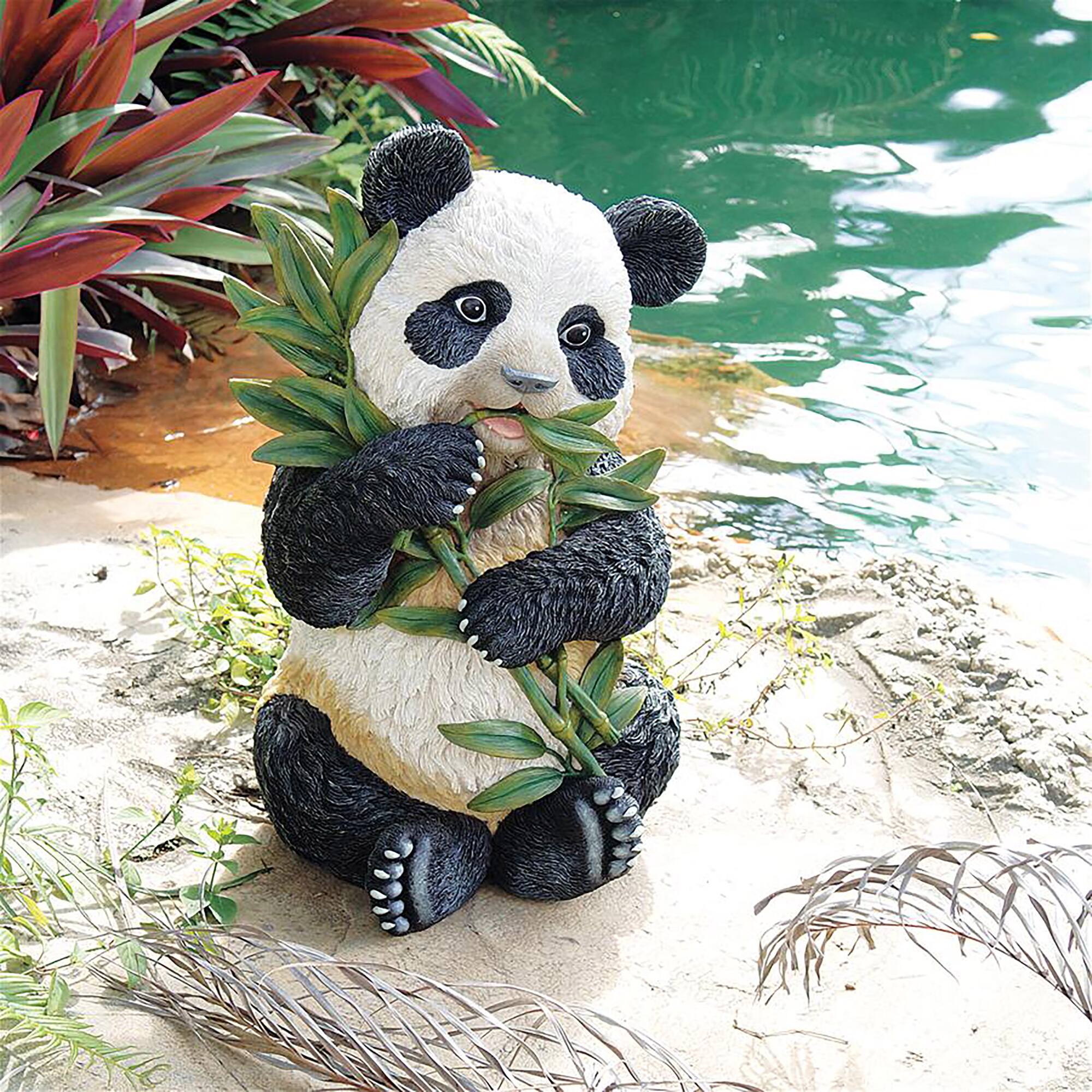 Design Toscano 20&#x22; Tian Shan, The Panda Sculpture